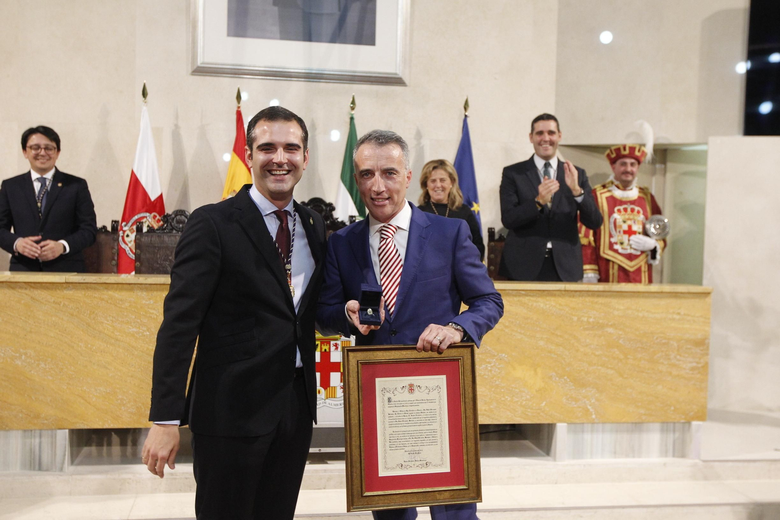 David Fernández Borbalán, Hijo Predilecto de Almería