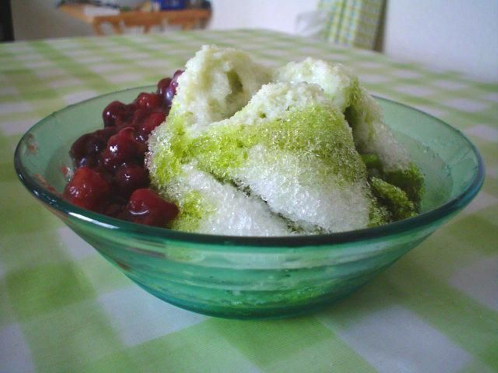 Kakigori tradicional japonés