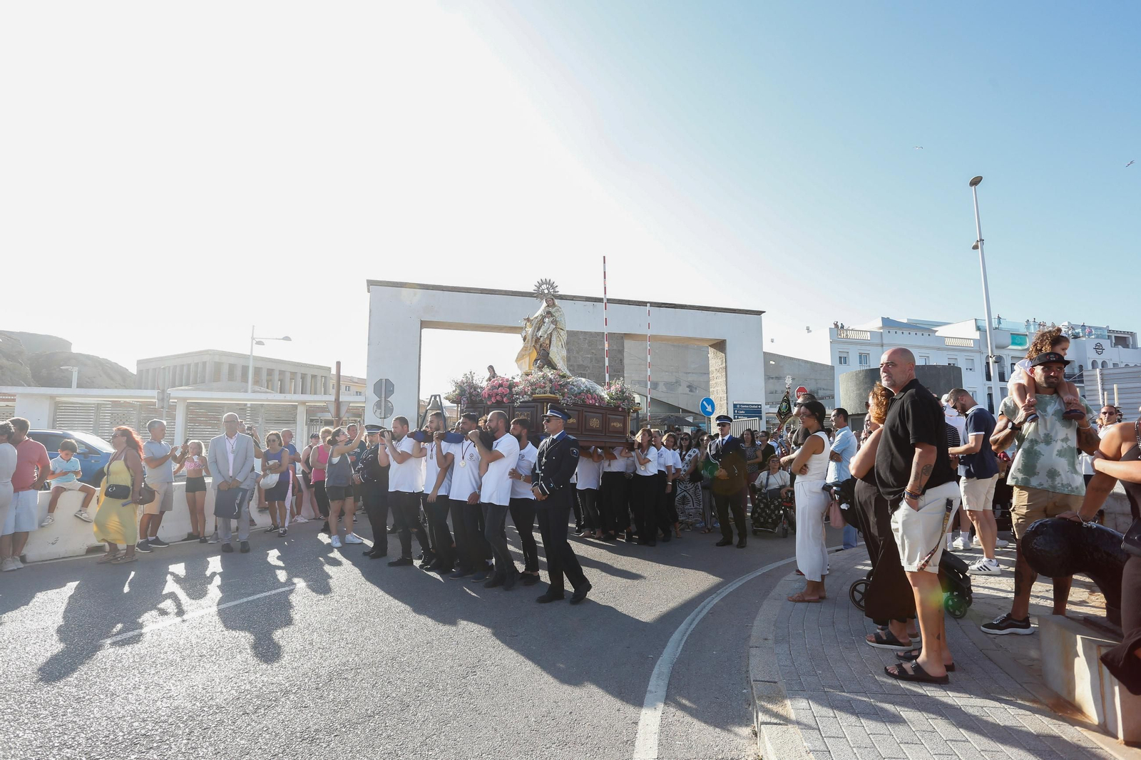 Fotos de la procesión de la Virgen del Carmen en Tarifa
