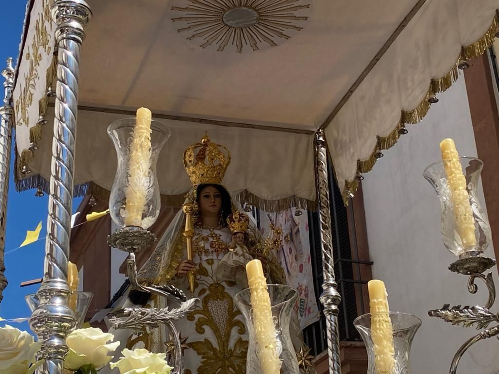 La procesión de la Virgen del Sol en Adamuz, en fotografías