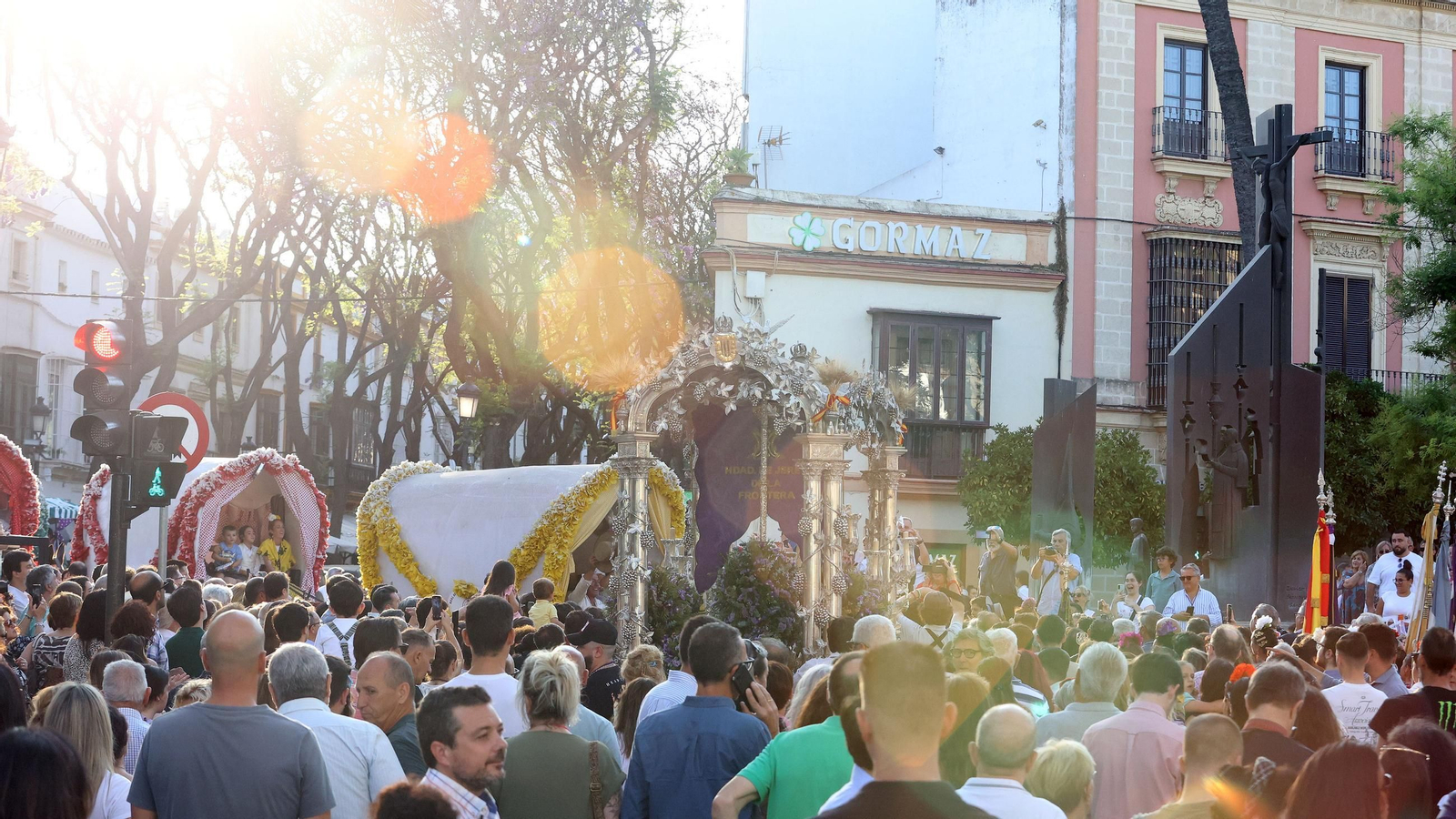Vuelta a Jerez de la hermandad del Rocío