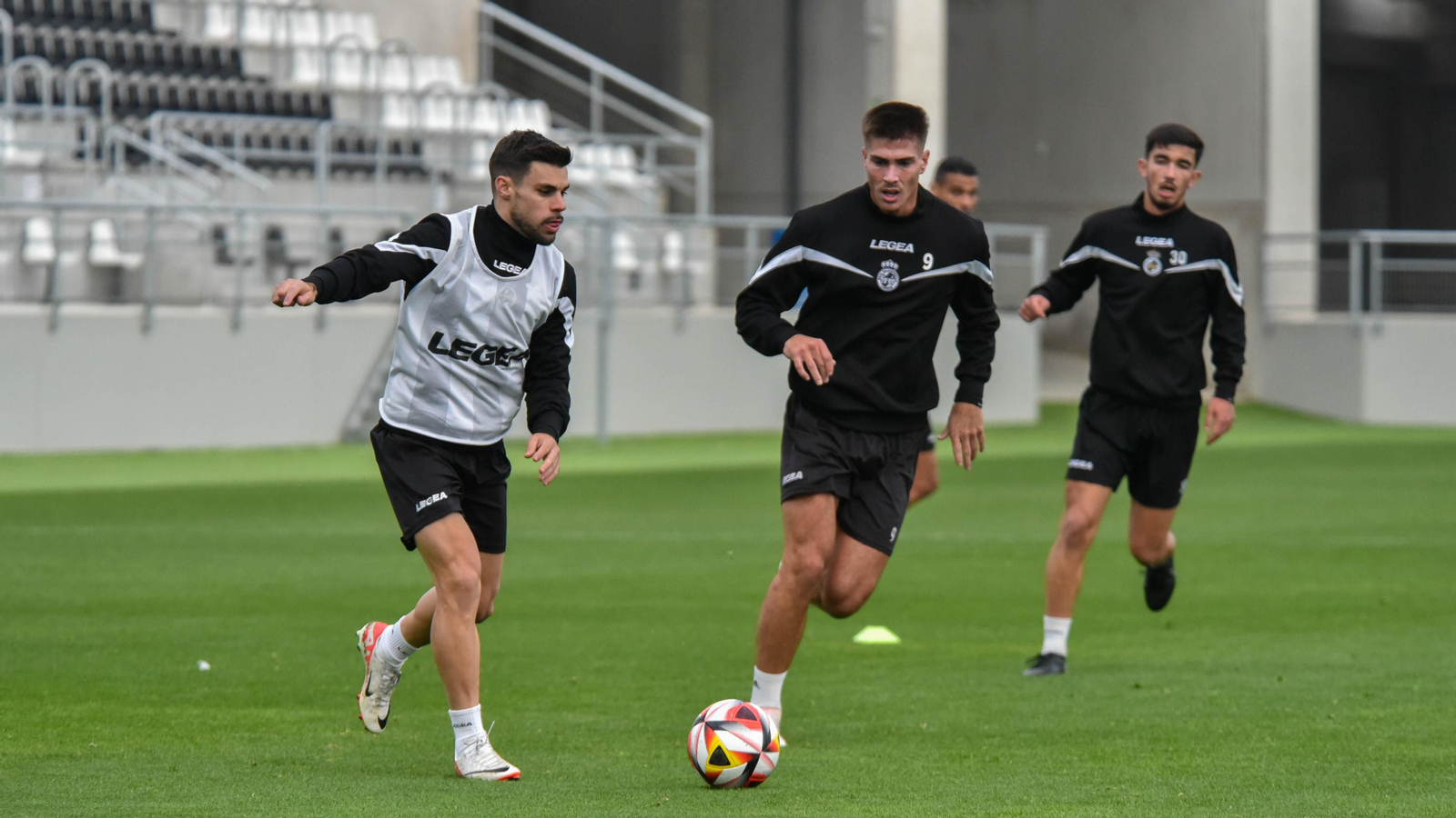 Las fotos del primer entrenamiento de Pitu y Rafa Ortiz con la Balona