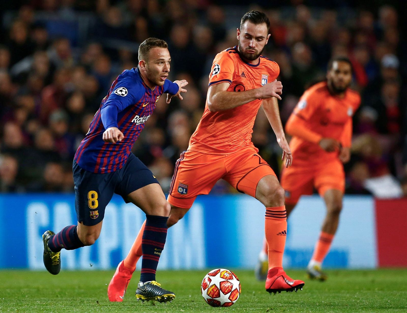 Las imágenes del Barcelona-Olympique de Lyon de Champions