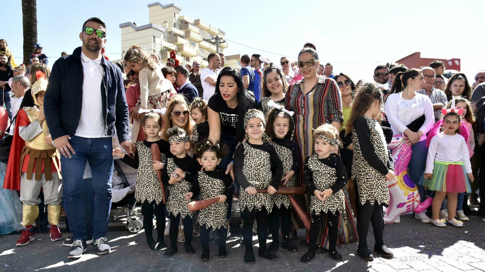 Cabalgata de Carnaval en La Línea en imágenes