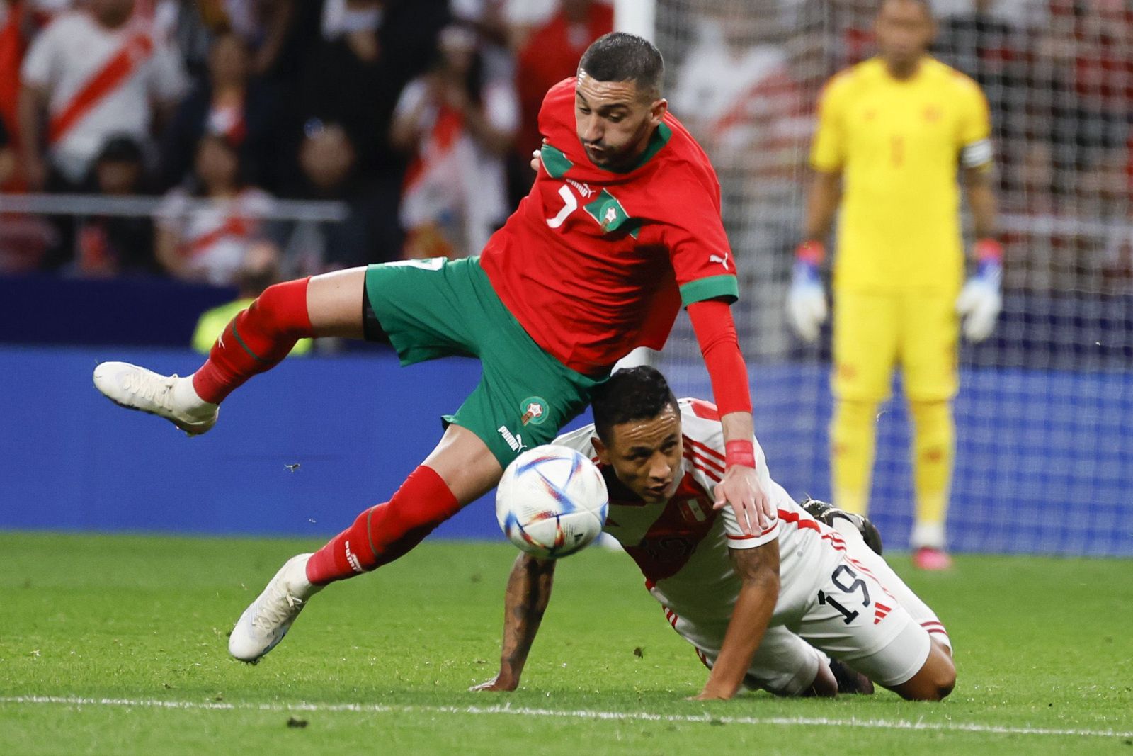 Las fotos del Marruecos - Perú en Madrid