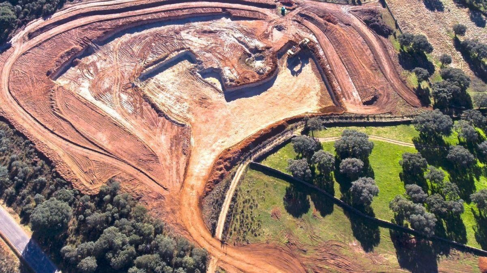 Espacio donde se pretendía construir