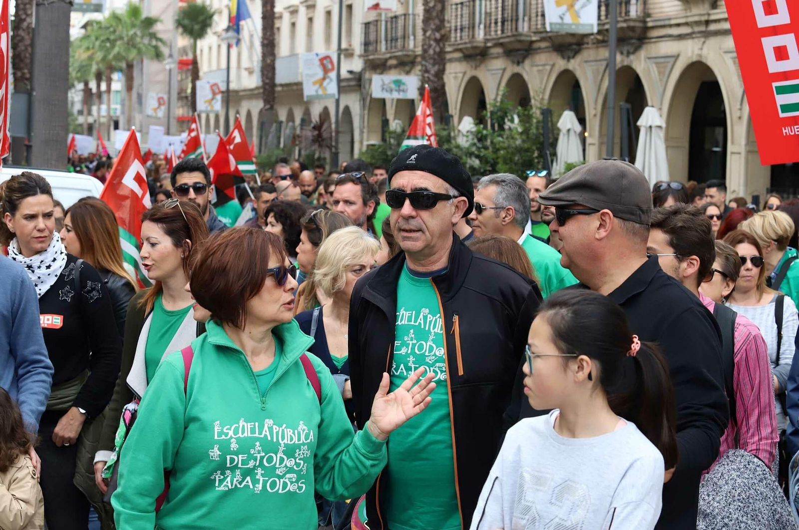 Imágenes de la manifestación en defensa de la educación pública