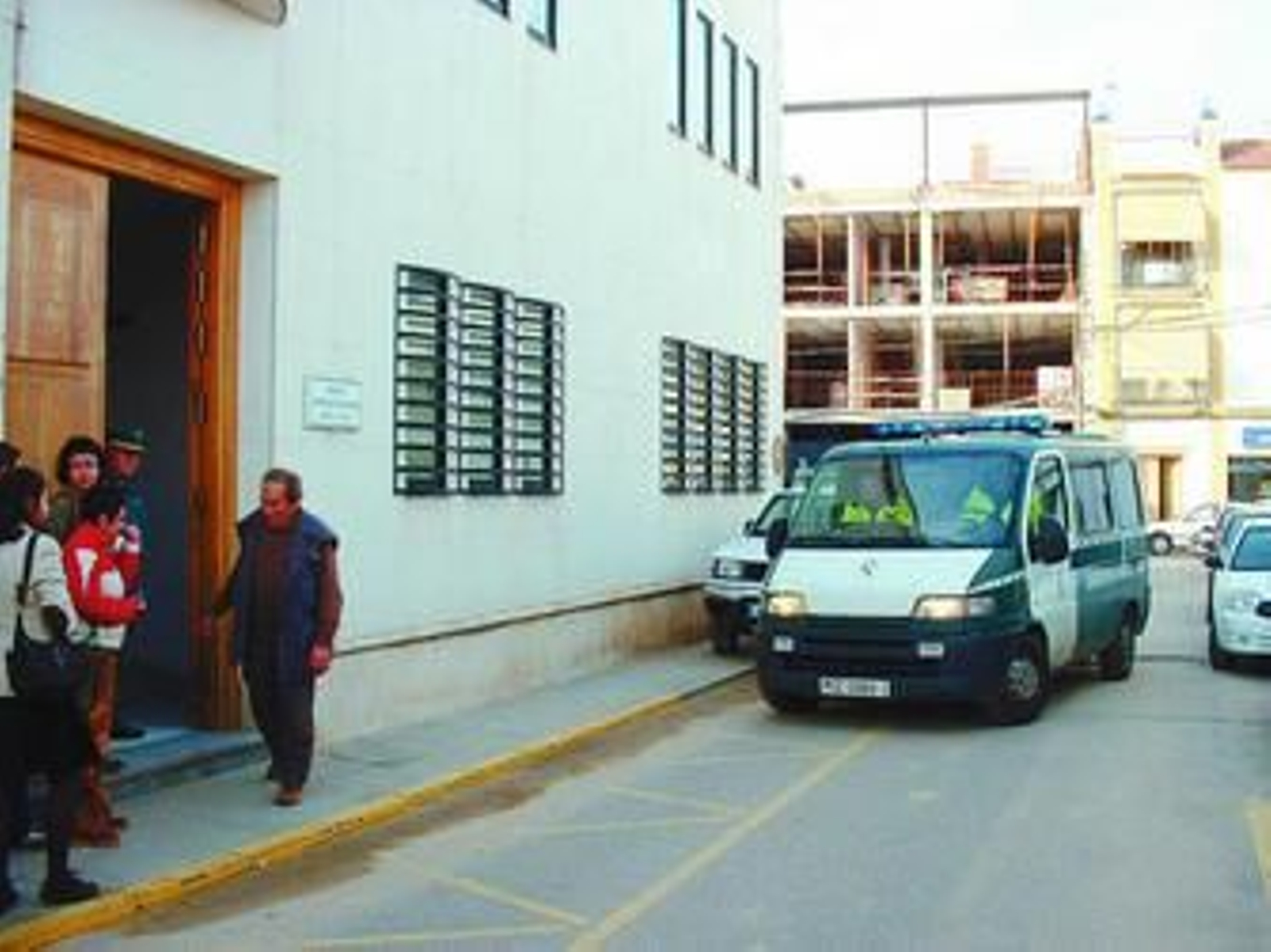 Fachada de los juzgado de Posadas, en la Vega del Guadalquivir.