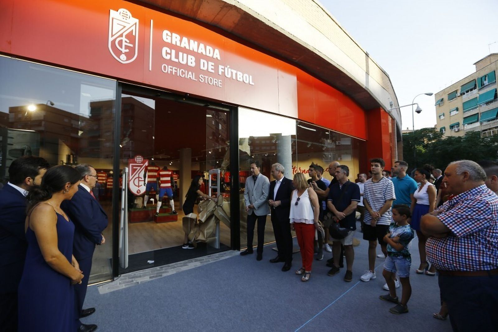 Imagen de la tienda oficial del Granada CF