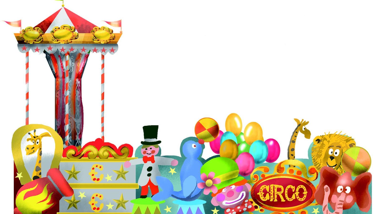 Así será la carroza del Circo 2020.