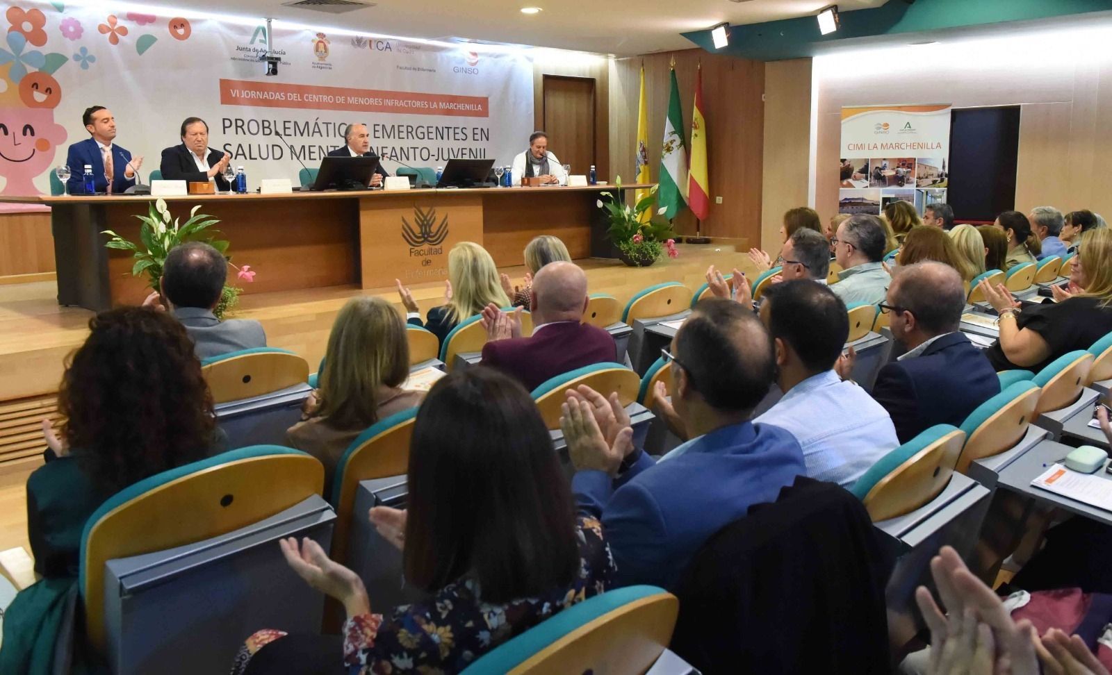 Las VI Jornadas del Centro de Menores Infractores La Marchenilla.