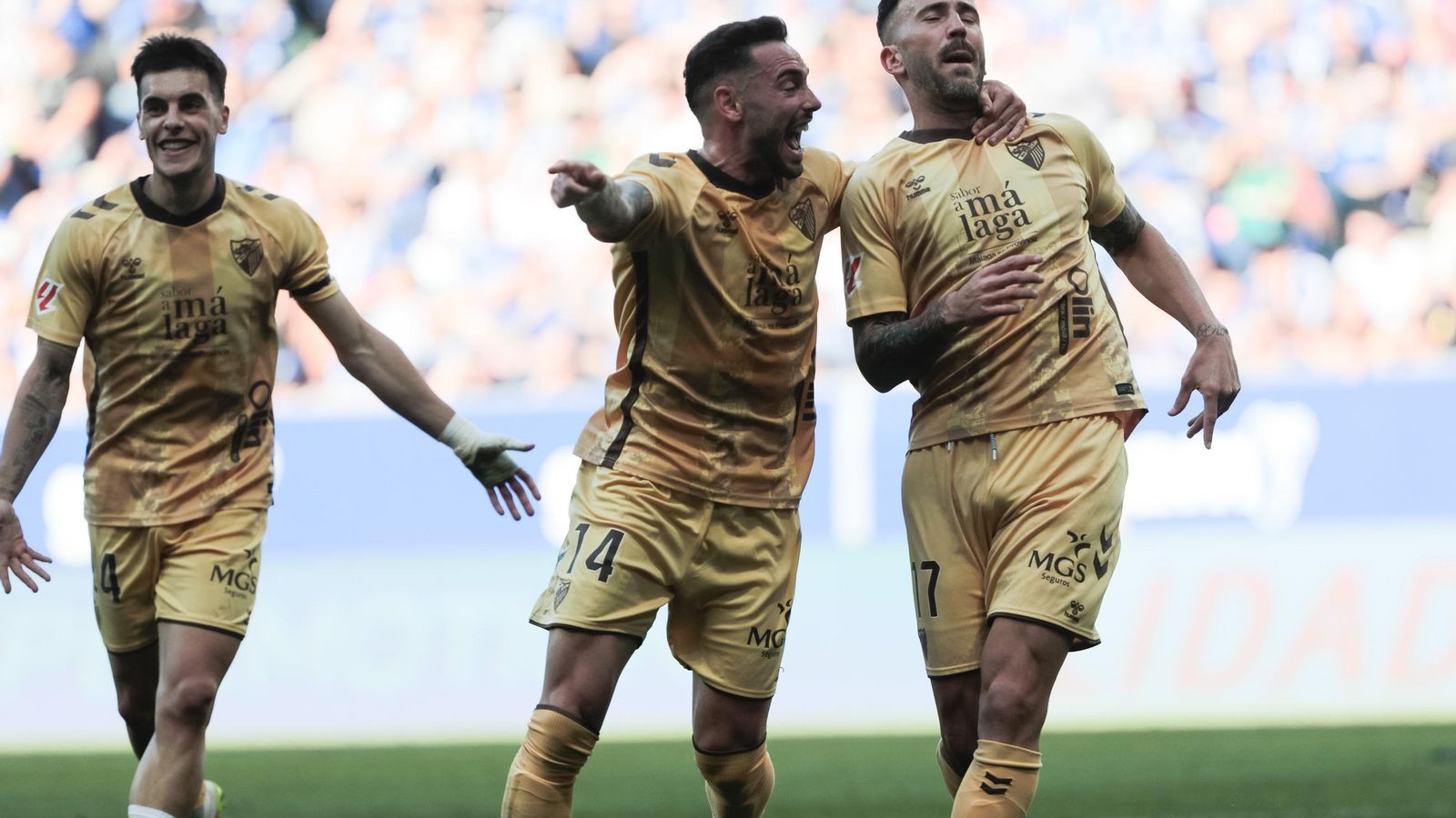 El Real Oviedo-Málaga CF, en fotos