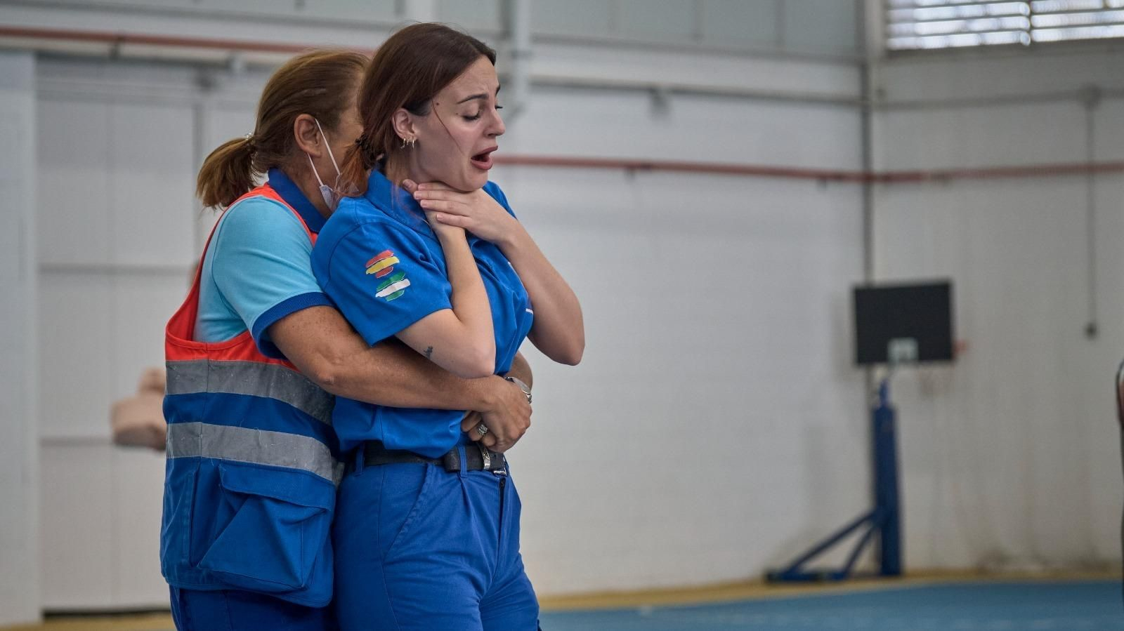 Imágenes del taller de RCP impartido en San Fernando por el Día Mundial de la Parada Cardíaca