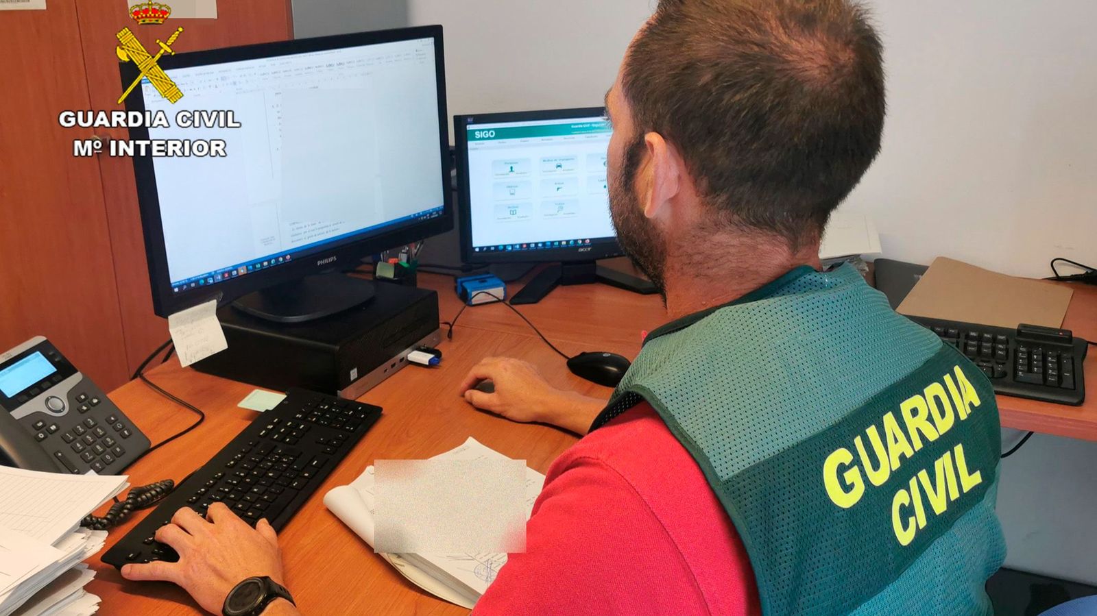 Agente de la Guardia Civi