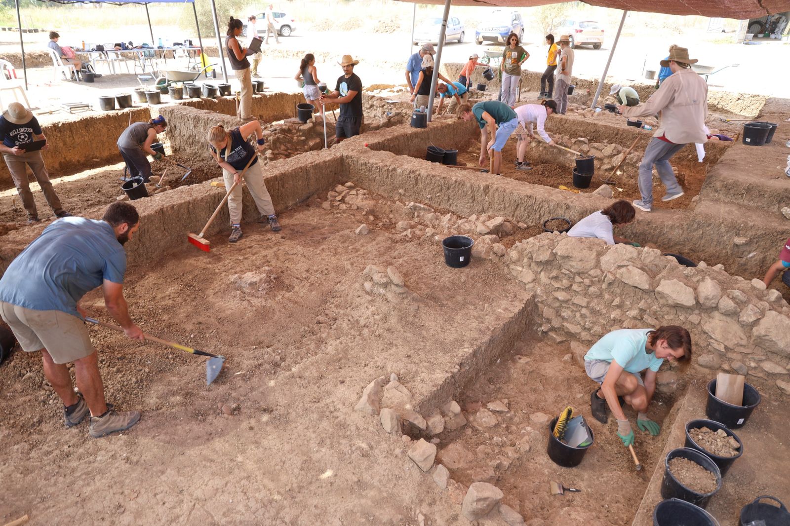 La excavación arqueológica de Cerro del Villar, en imágenes