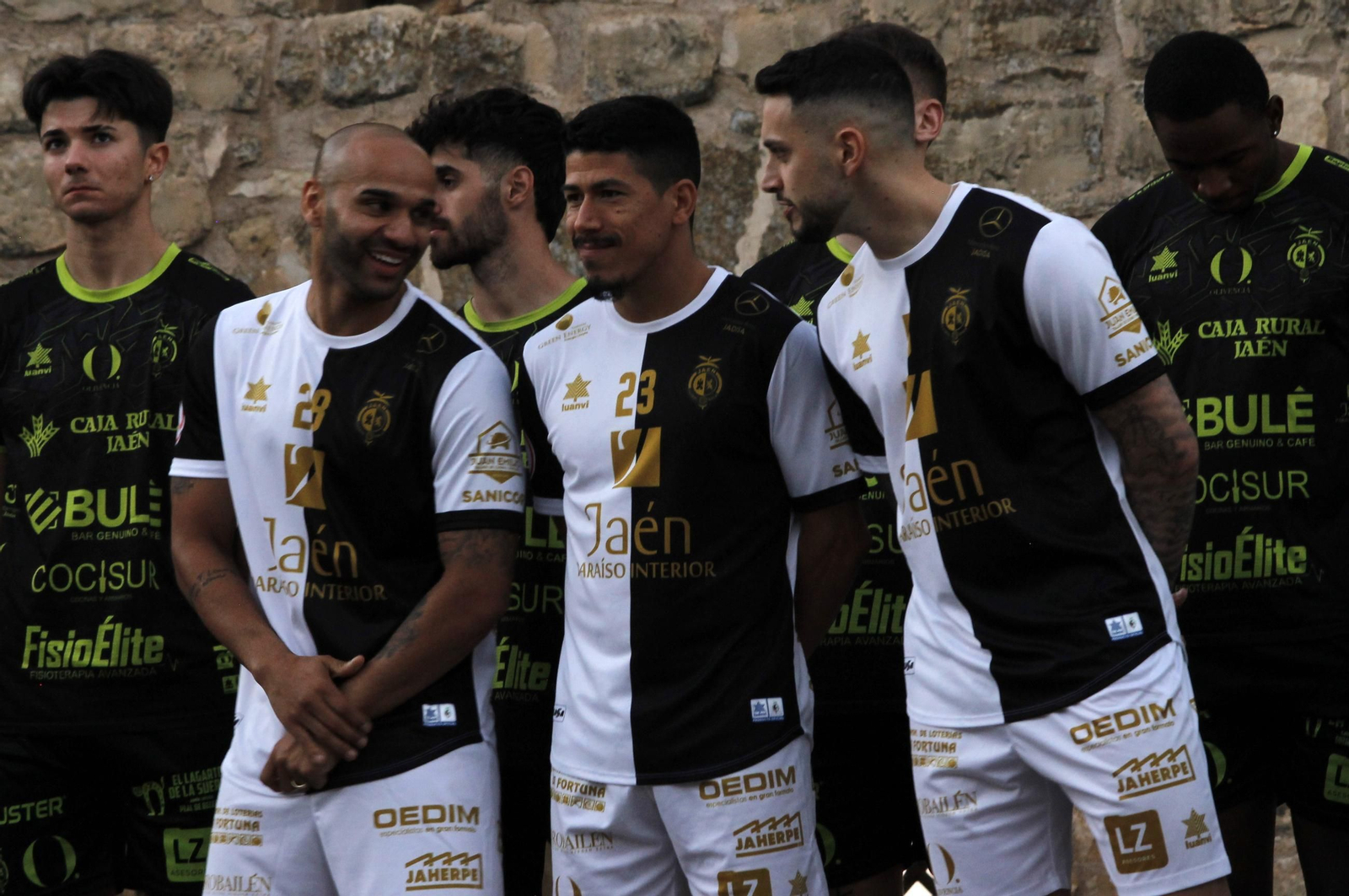 Presentación del Jaén Paraíso Interior FS en el Castillo de Sabiote, en imágenes