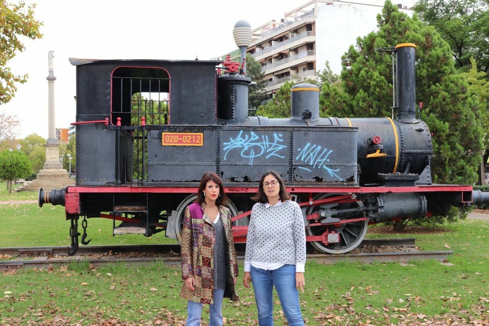 Martina Velarde y Carmen María Ruiz.