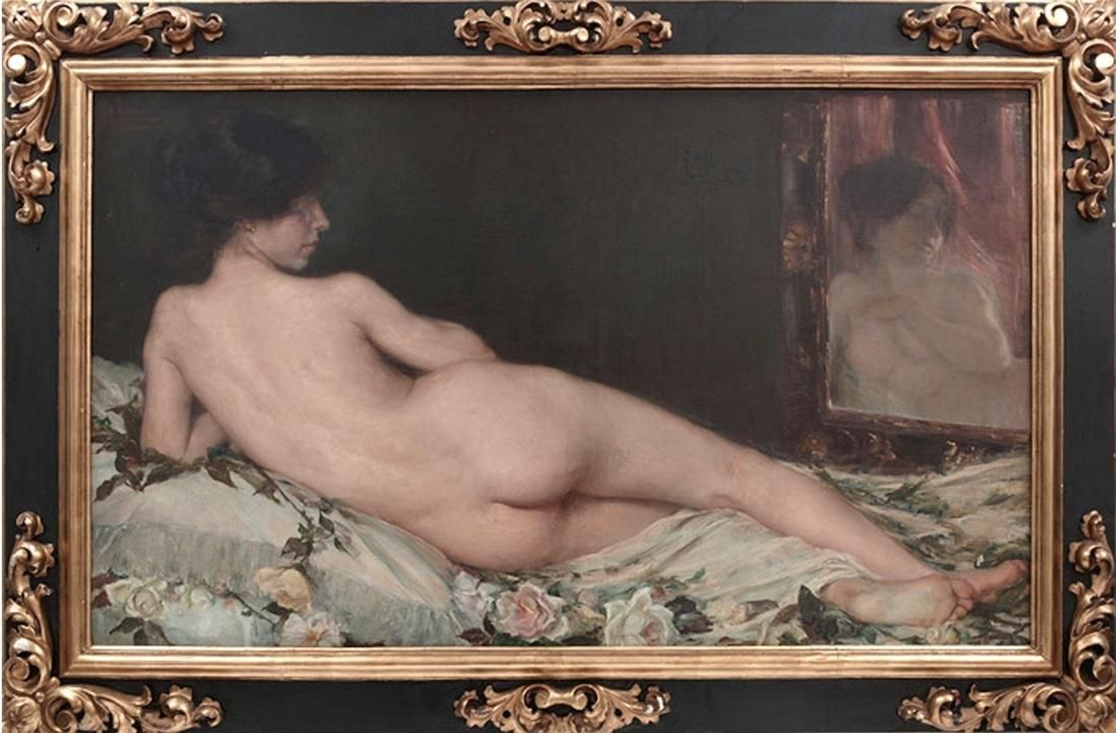 El cuadro 'Desnudo de mujer' de Aurelia Navarro se puede ver ahora en el Prado