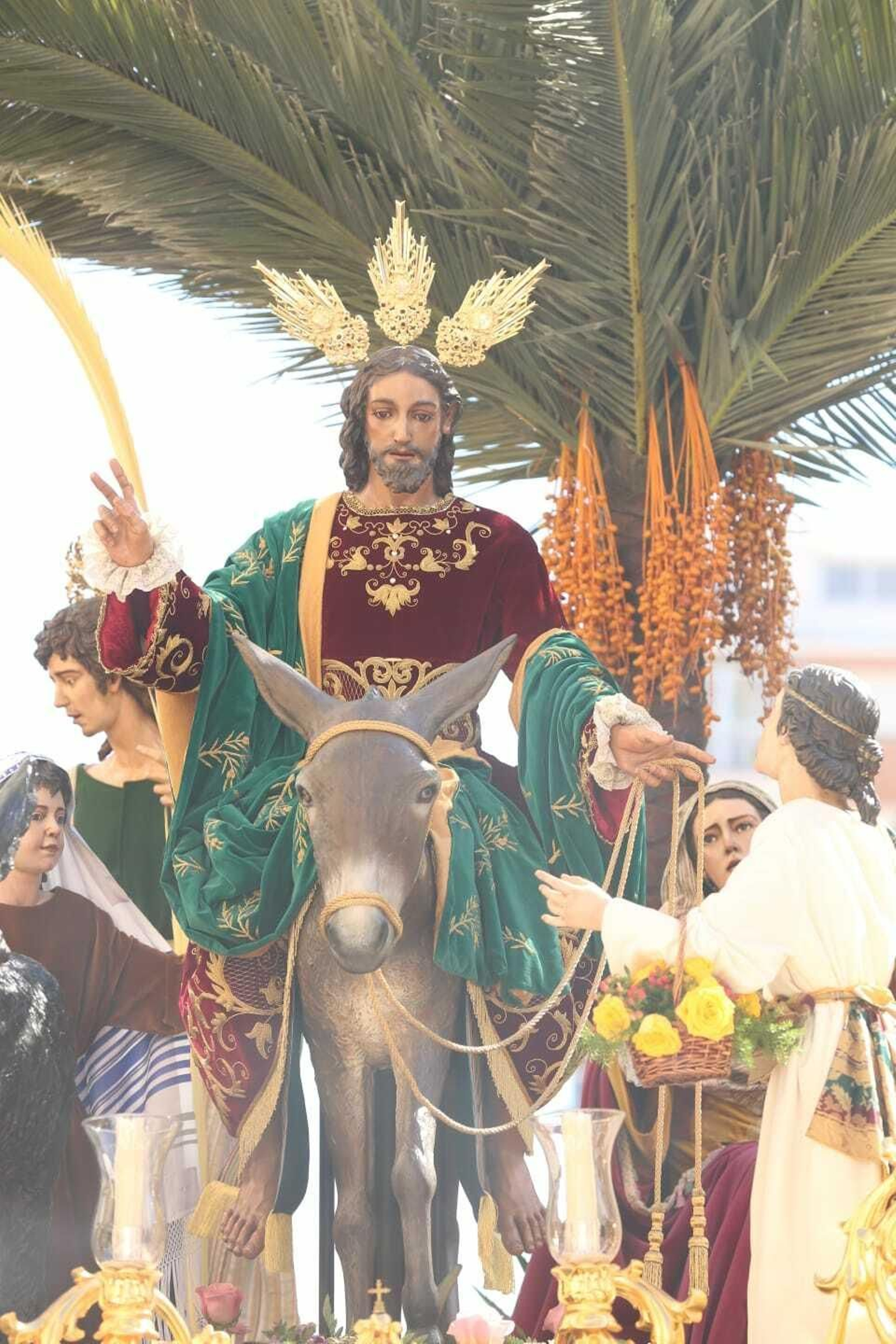 Las fotos de Pollinica en el Domingo de Ramos en Málaga