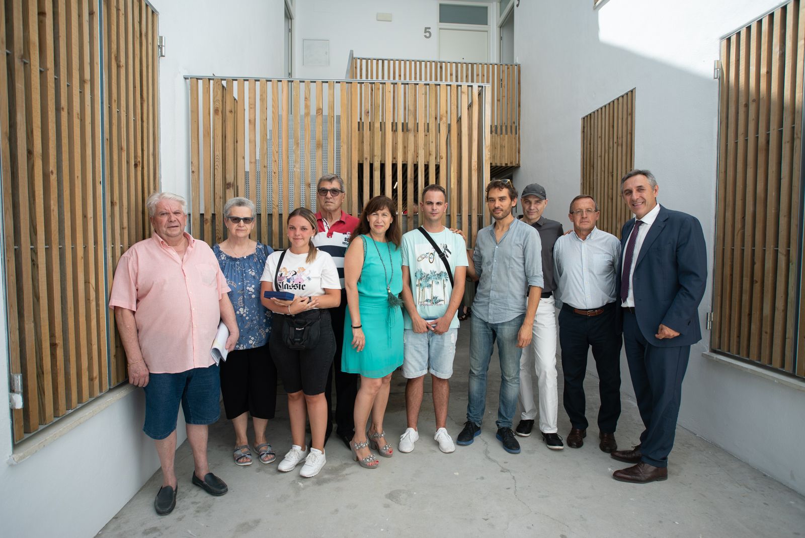 Entrega de la promoción de cinco VPO de alquiler en la Trinidad.