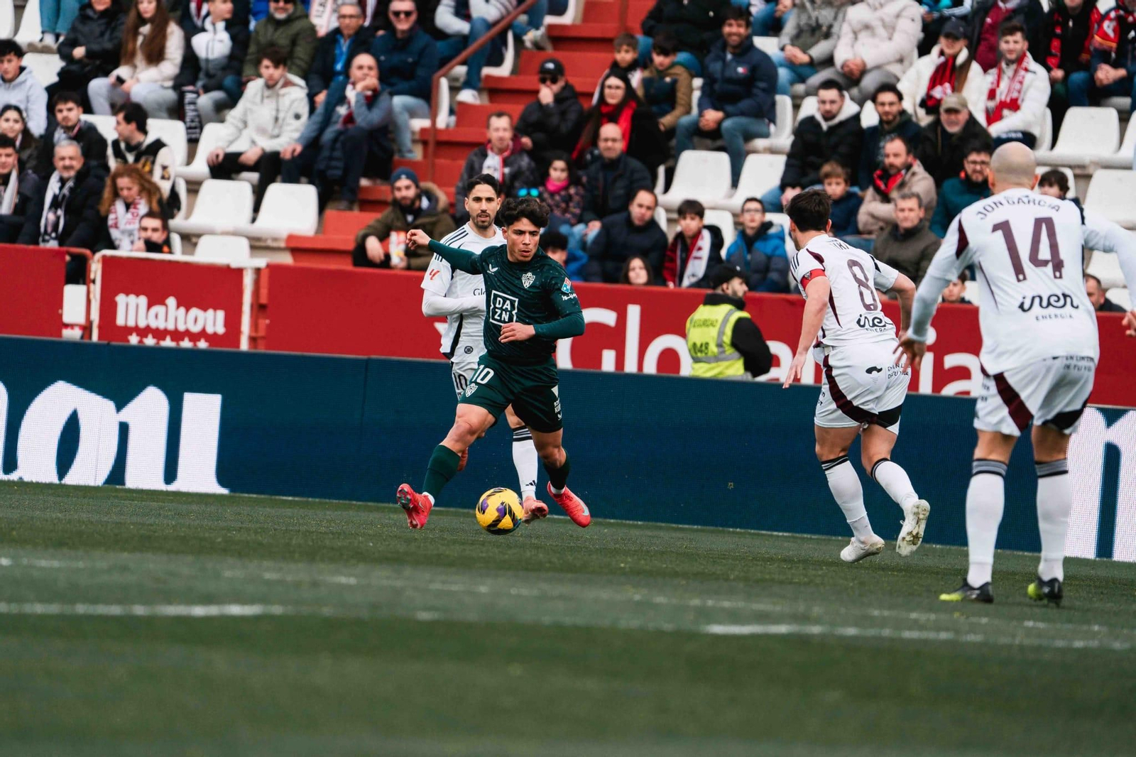 La buena racha del curso pasado se truncó con una derrota por 2-1 en Albacete tras catorce jornadas invictos