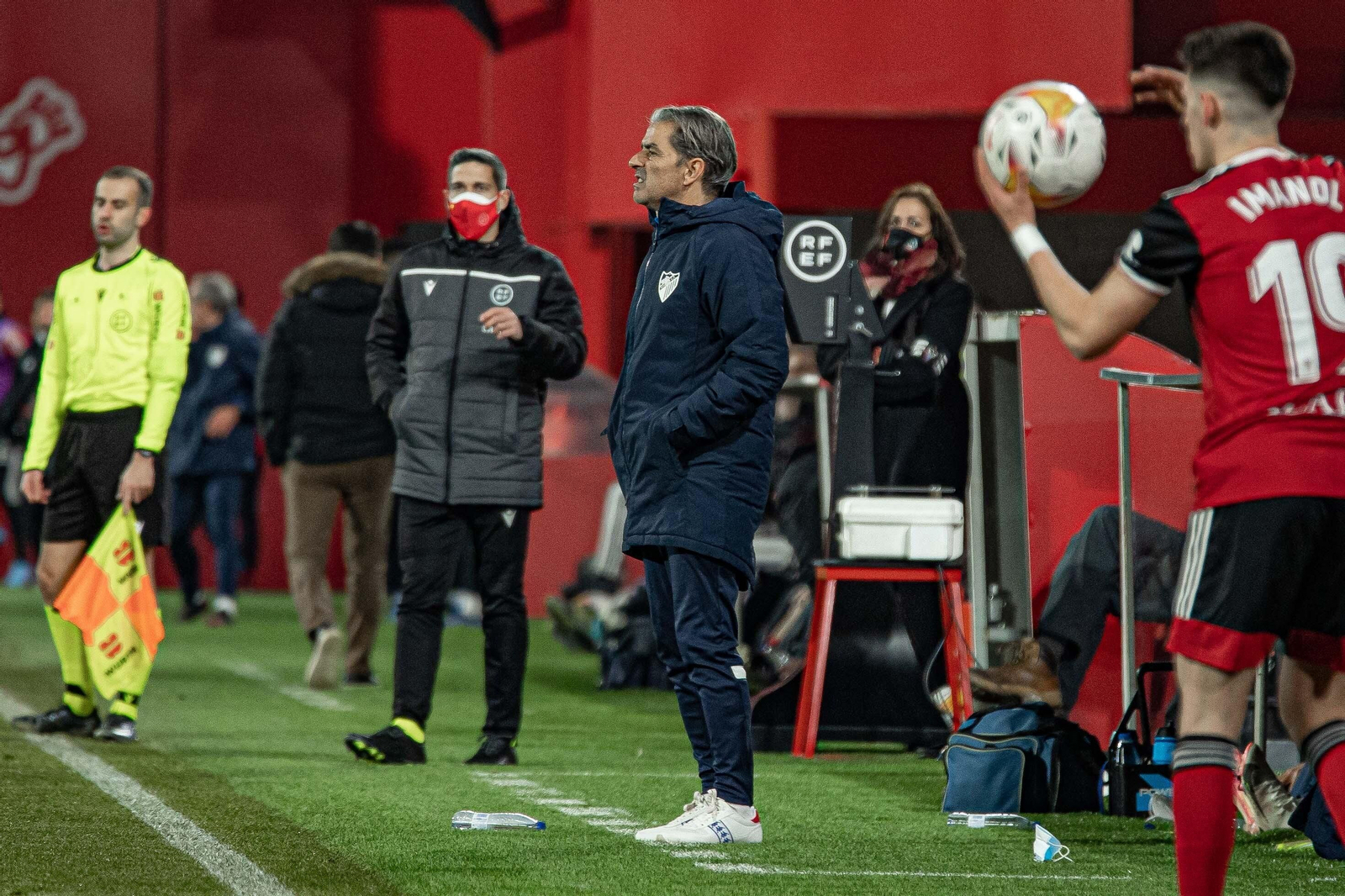 El Mirandés-Málaga CF, en fotos