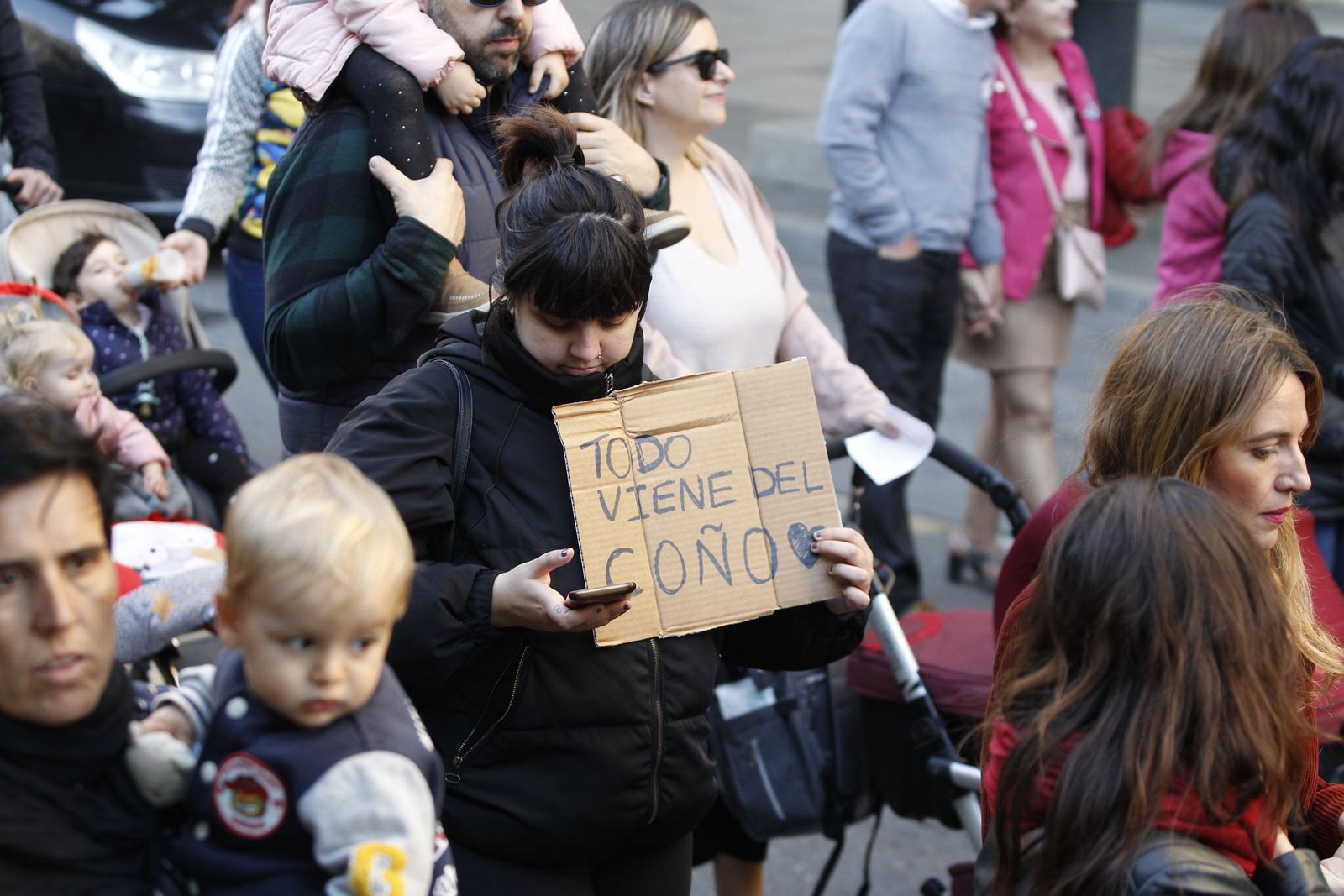 Fotogalería manifestación Día Internacional de la Mujer