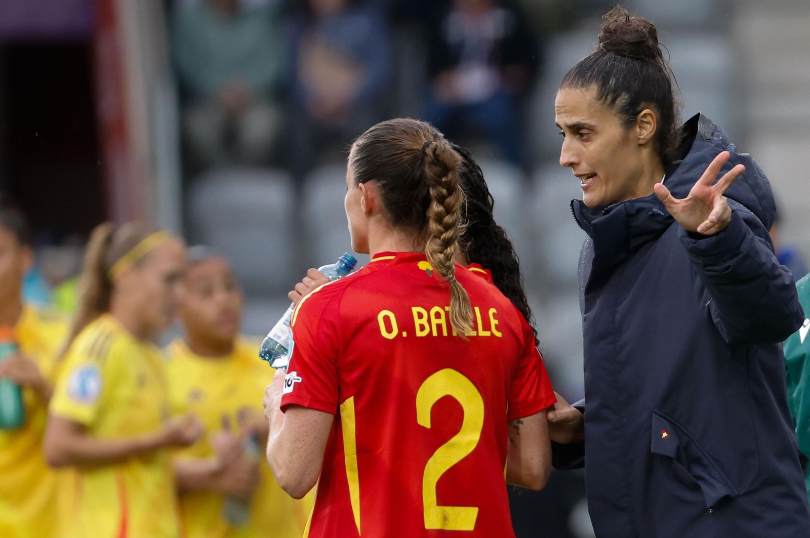 Las fotos de la goleada de España sobre Bélgica en la Eurocopa femenina