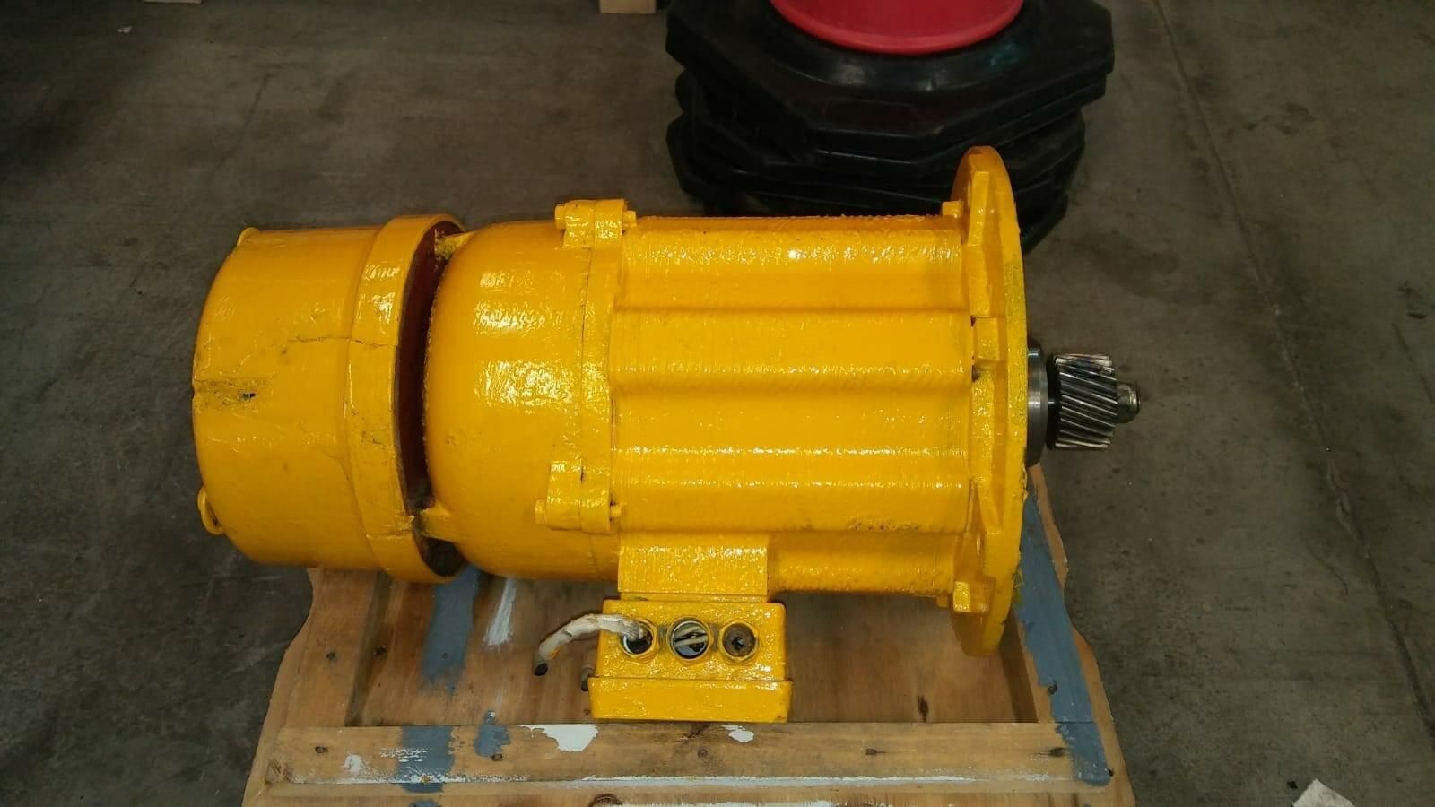 Motor reparado con la carcasa realizada en fabricación aditiva.