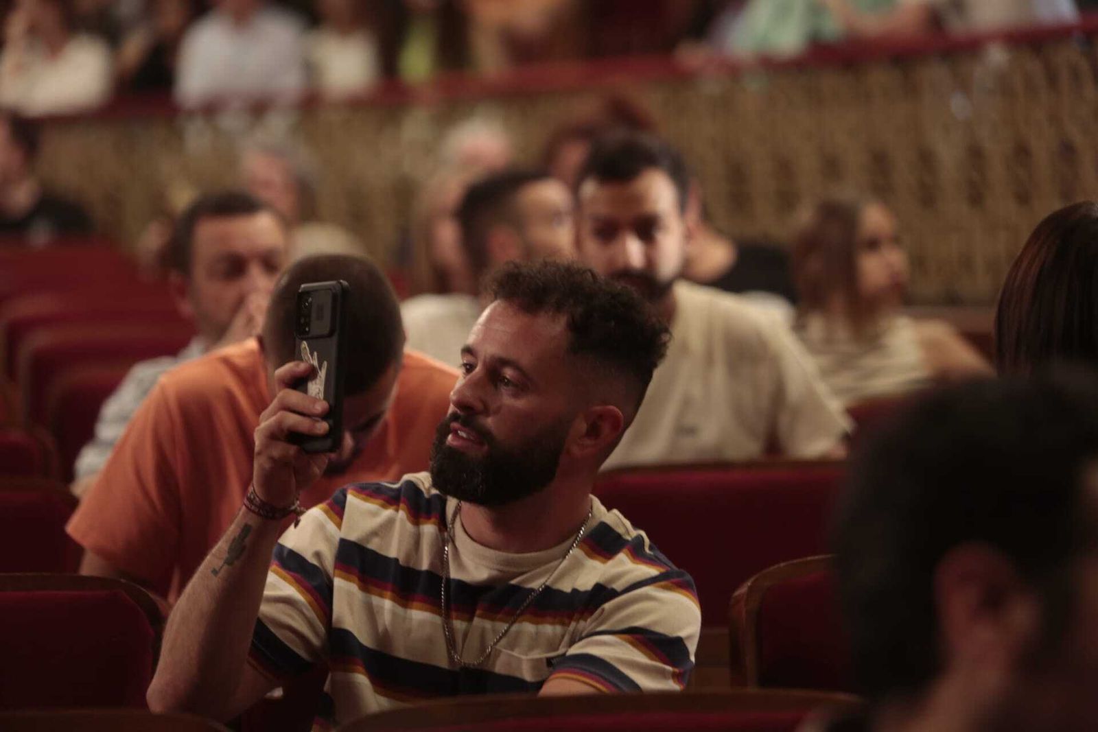 El ambiente en el teatro