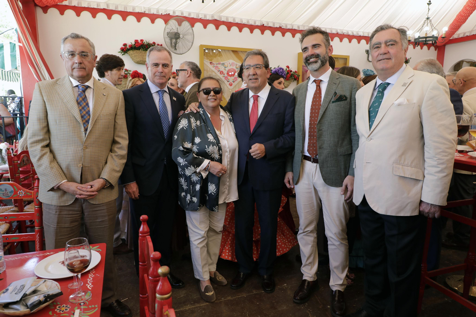 Luis Ortega, Carlos Melero, Antonio Pulido, María del Monte, Ramón Fernández Pacheco, José Ramón Estévez