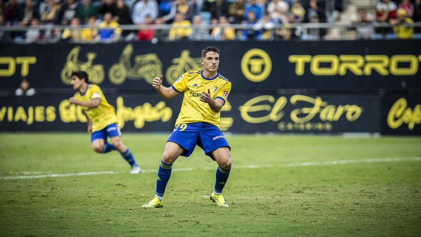 Imágenes del partido Cádiz-Reus