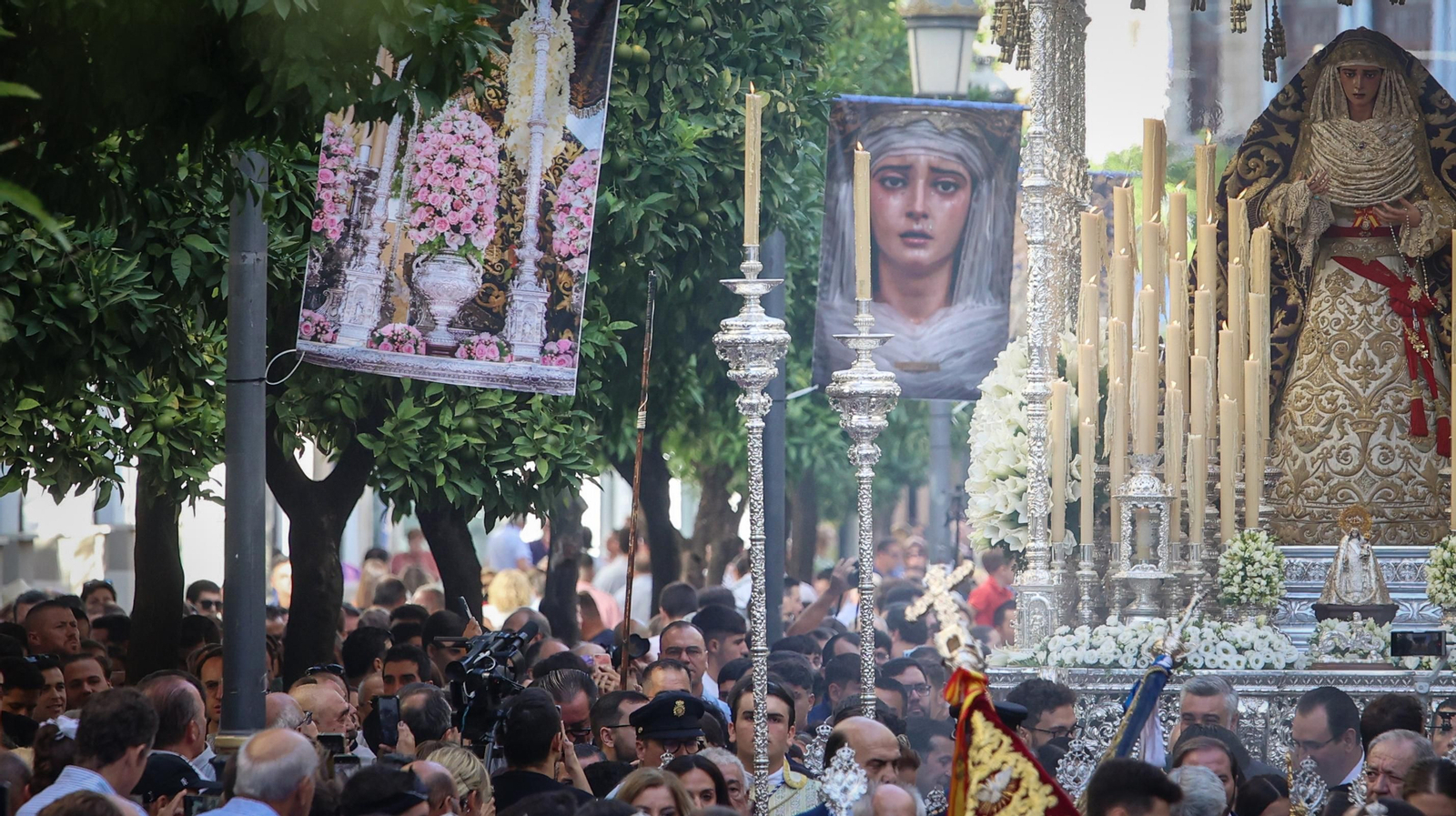 La Virgen de la Estrella ilumina las calles de Jerez La Virgen de la Estrella ilumina las calles de Jerez