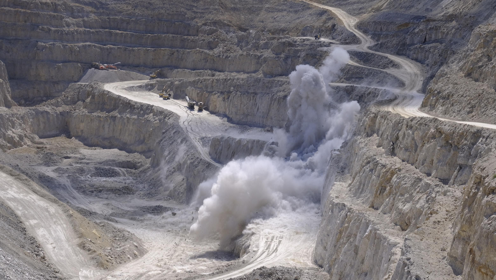 Visita a las canteras de yeso en Sorbas
