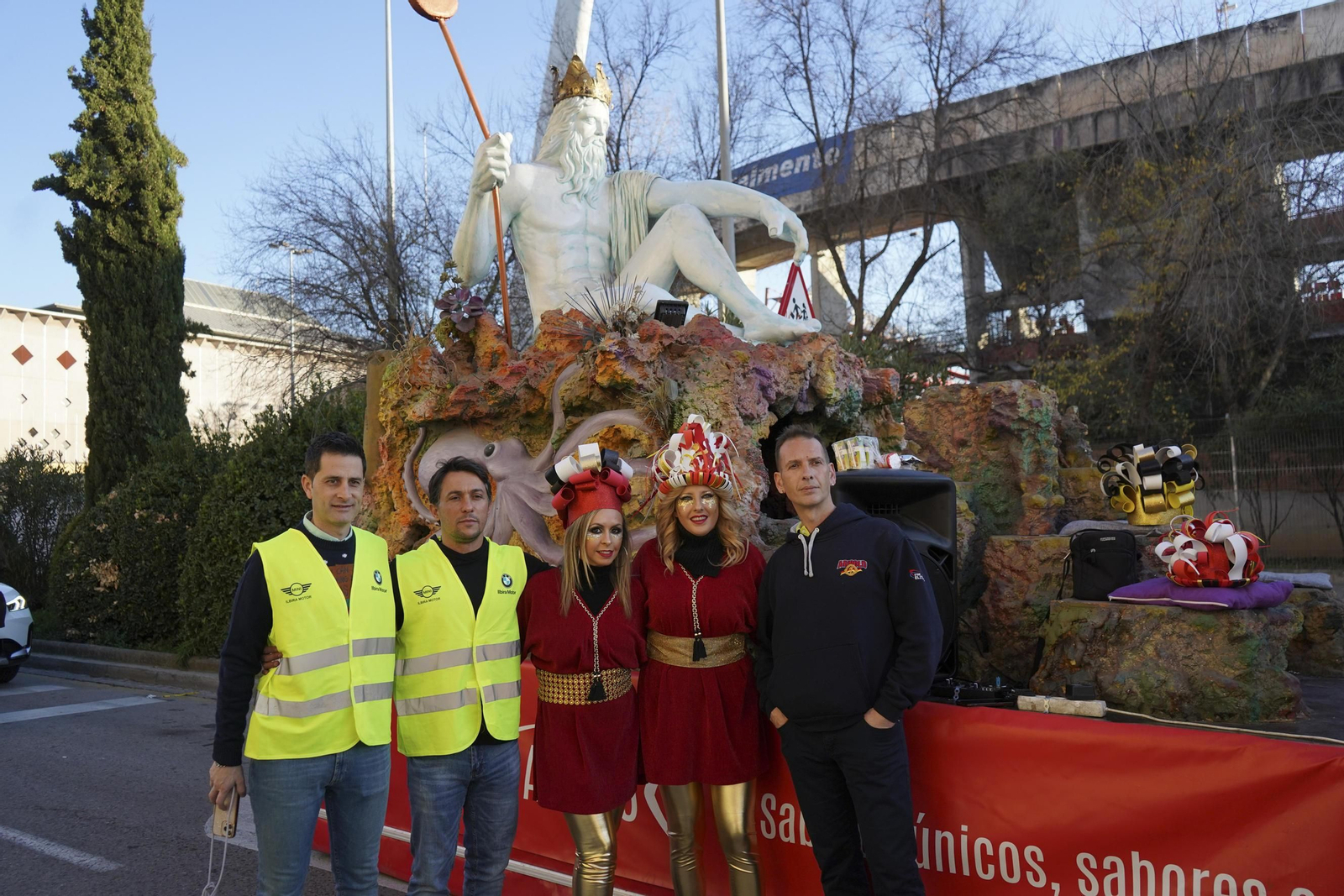 La cabalgata de los Reyes Magos de Granada, en imágenes