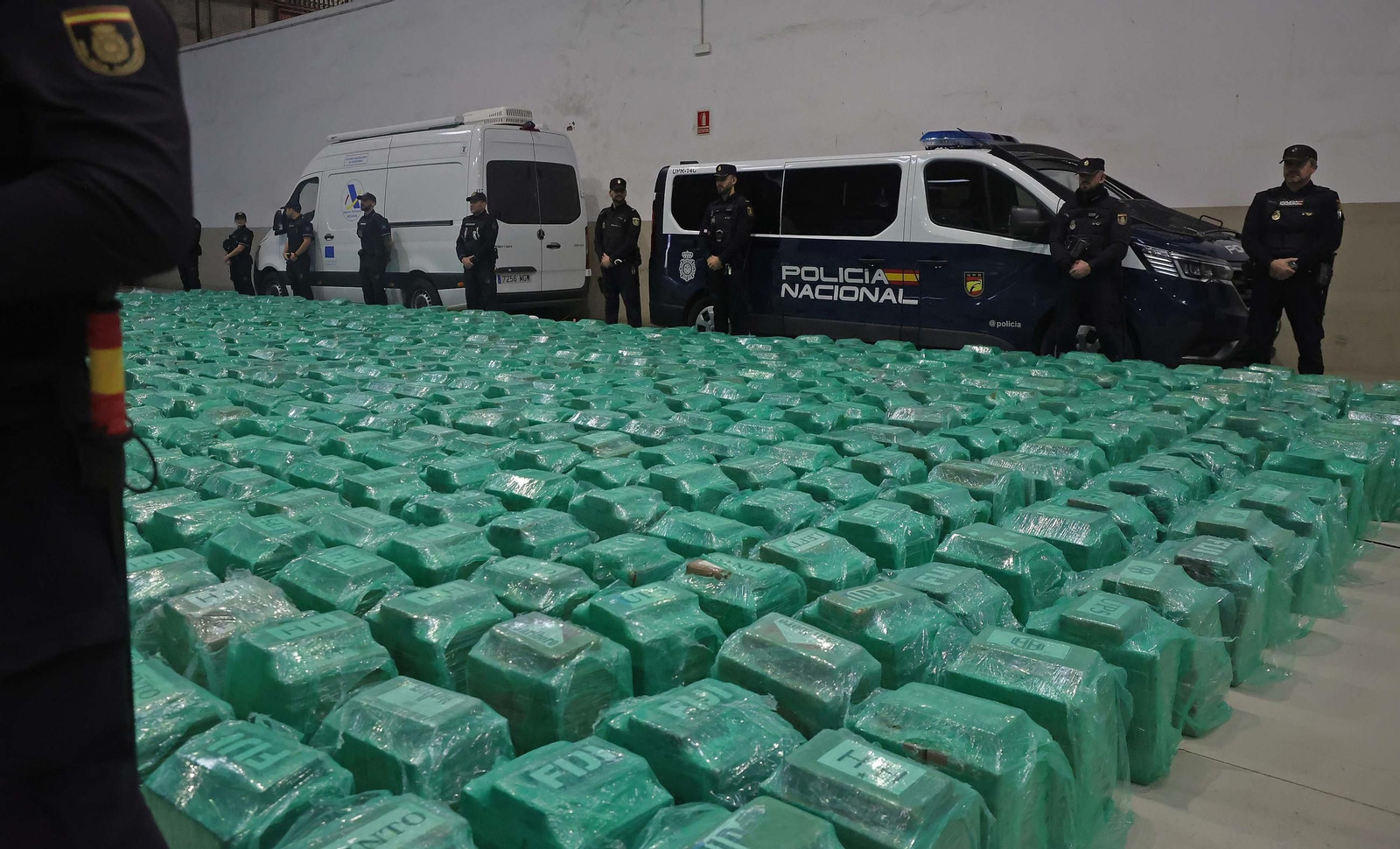 Incautación de 13 toneladas de cocaína en un contenedor en el puerto de Algeciras