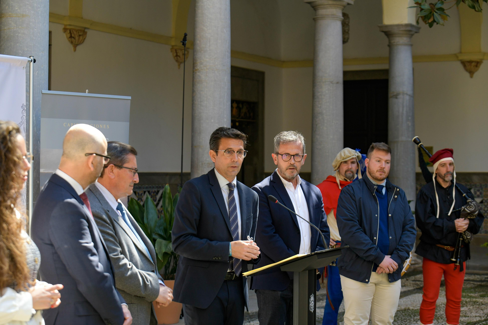 El hermanamiento de Santa Fe y Granada, en imágenes