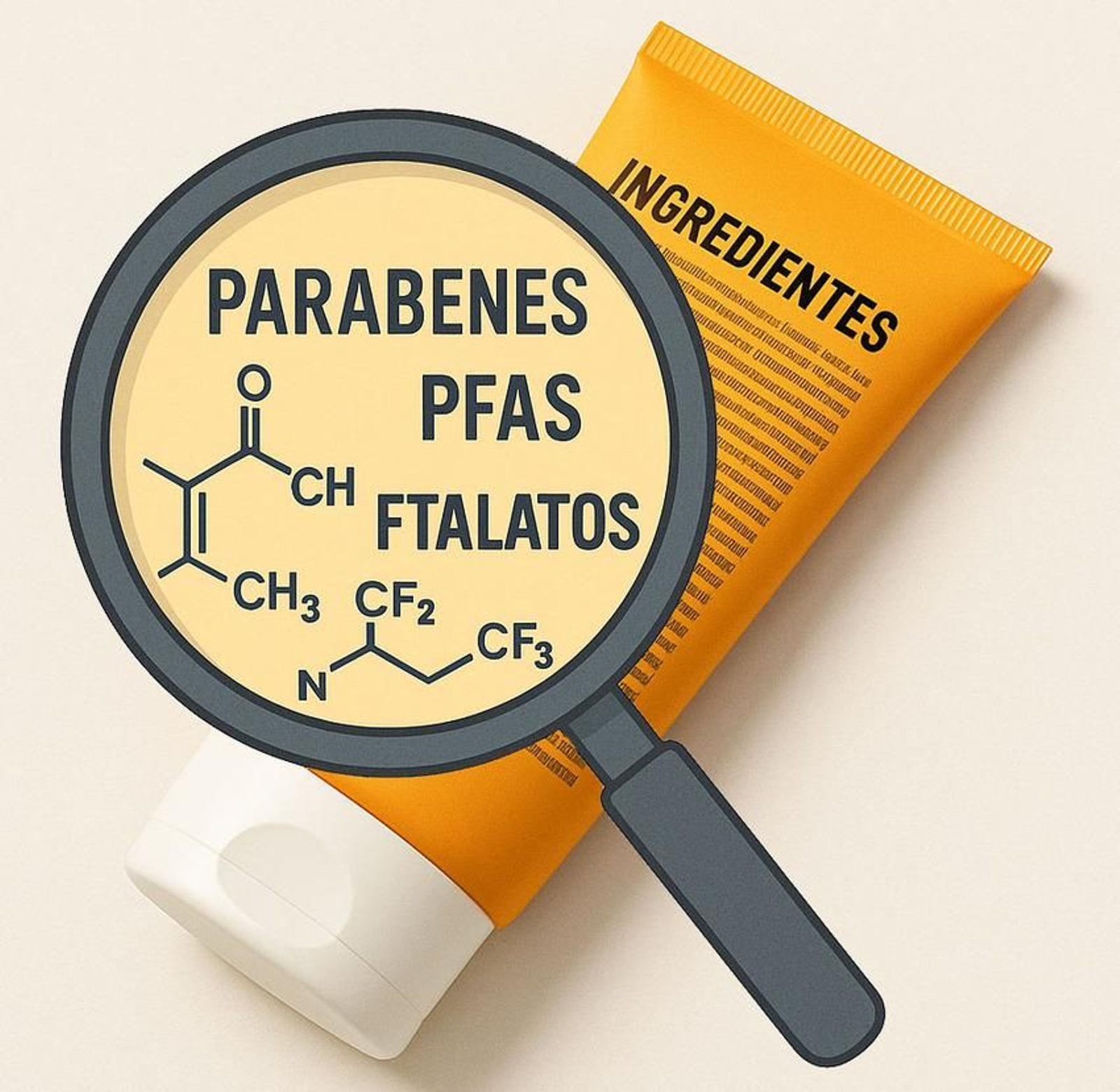 Cosmética bajo la lupa química