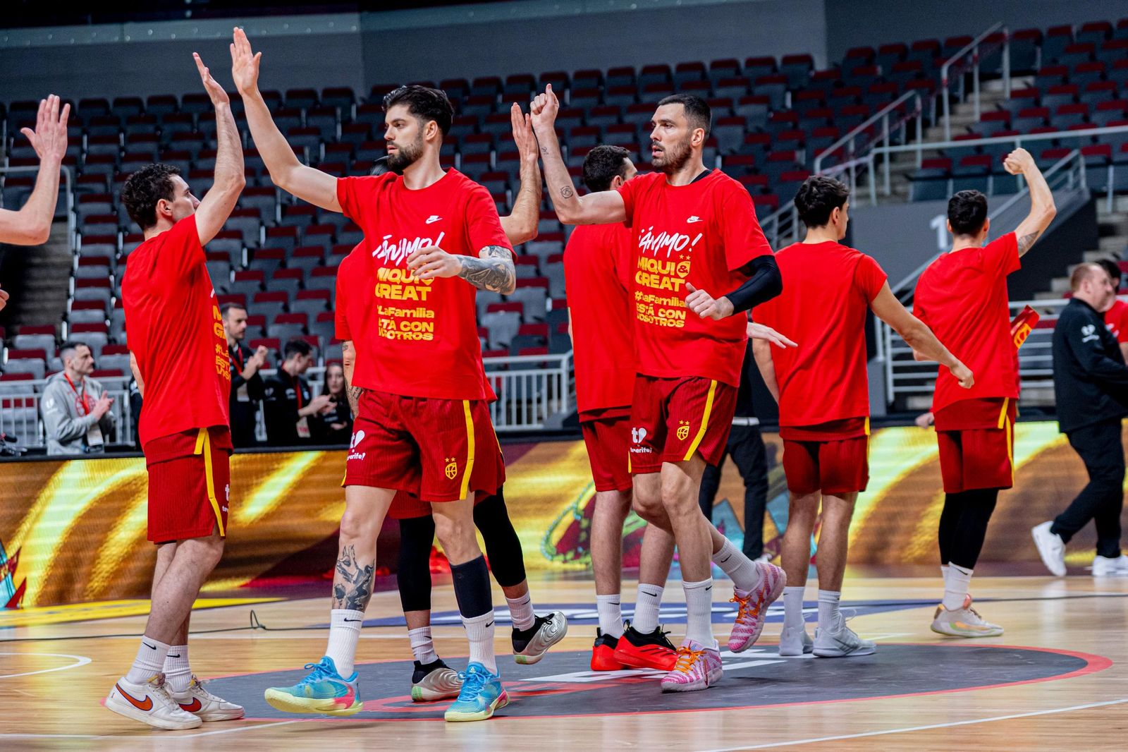 Las mejores fotos del Ucrania-España de baloncesto
