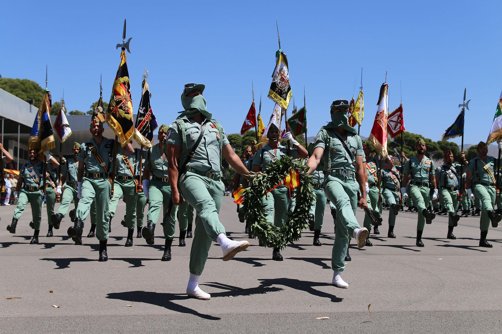 Fotogalería del desfile del Sábado Legionario DIFAS 2022