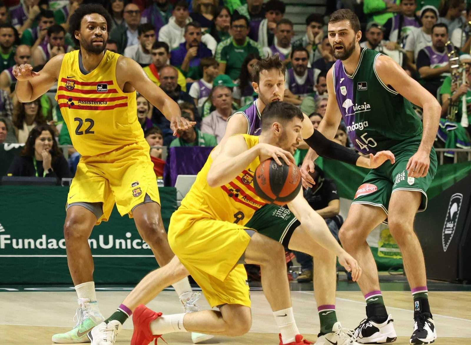 Las fotos del Unicaja - Barcelona