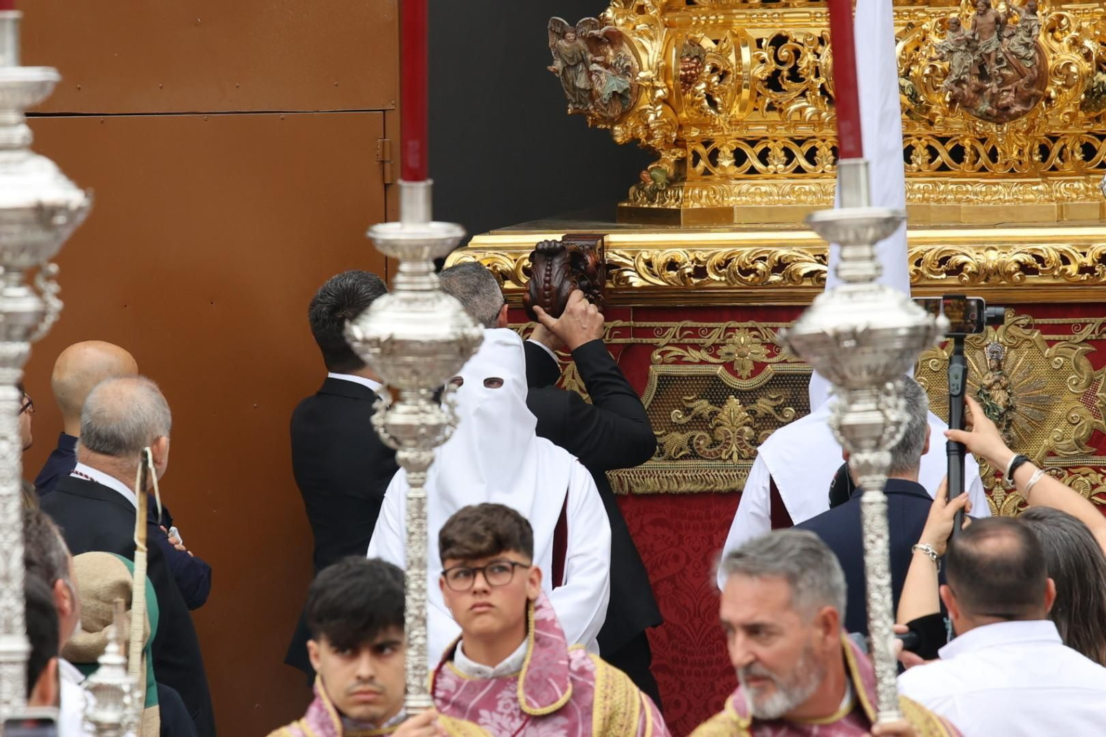 Martes Santo. Imágenes de La Clemencia