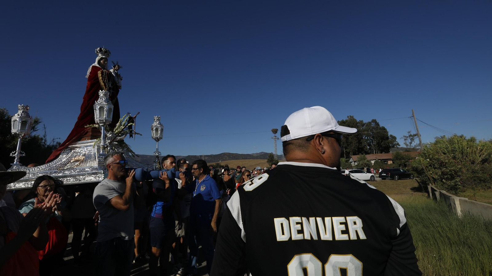 Las fotos de la llegada de la Virgen de la Luz a Tarifa