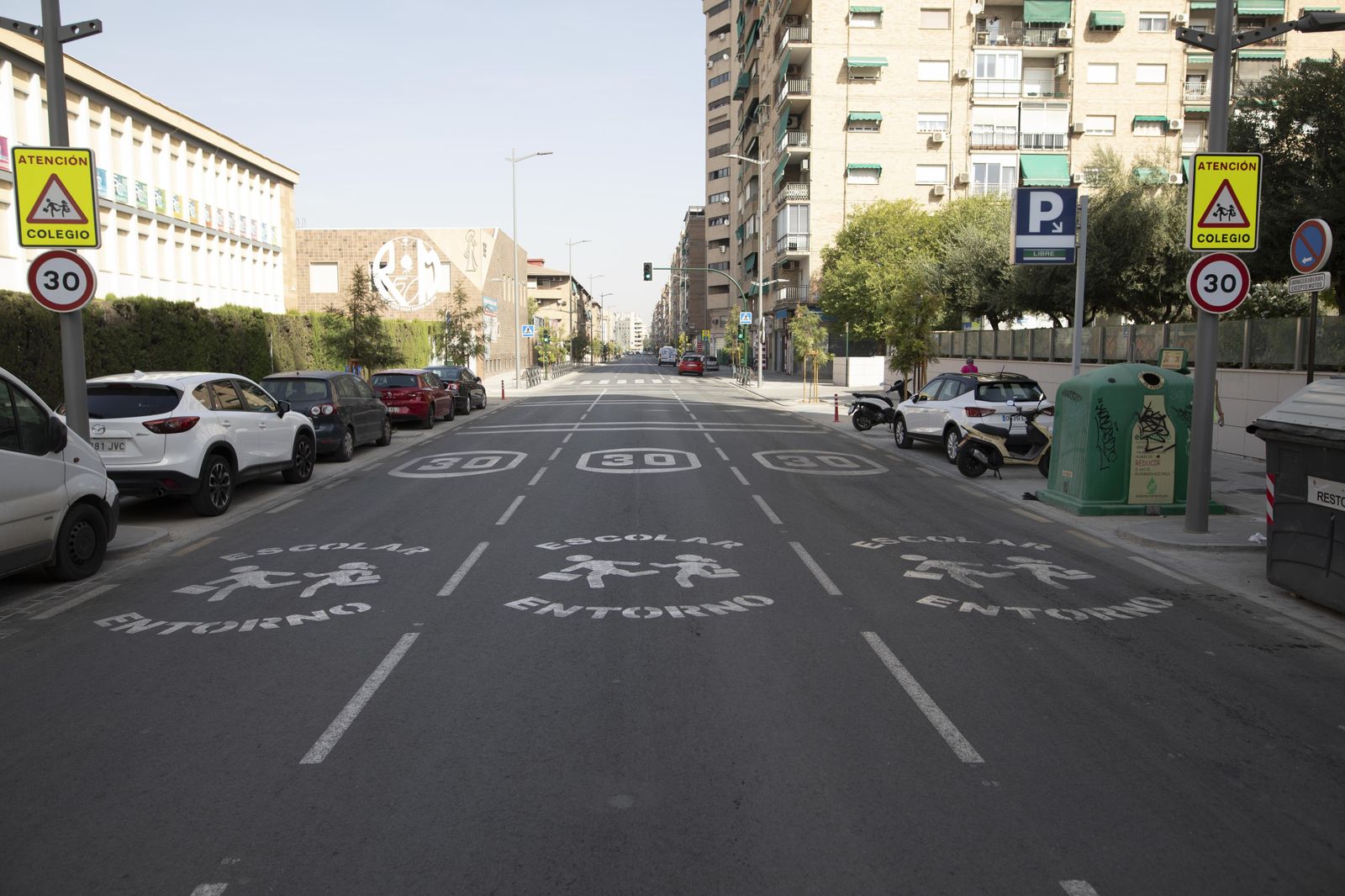 Se terminarán así las obras del eje Arabial-Palencia