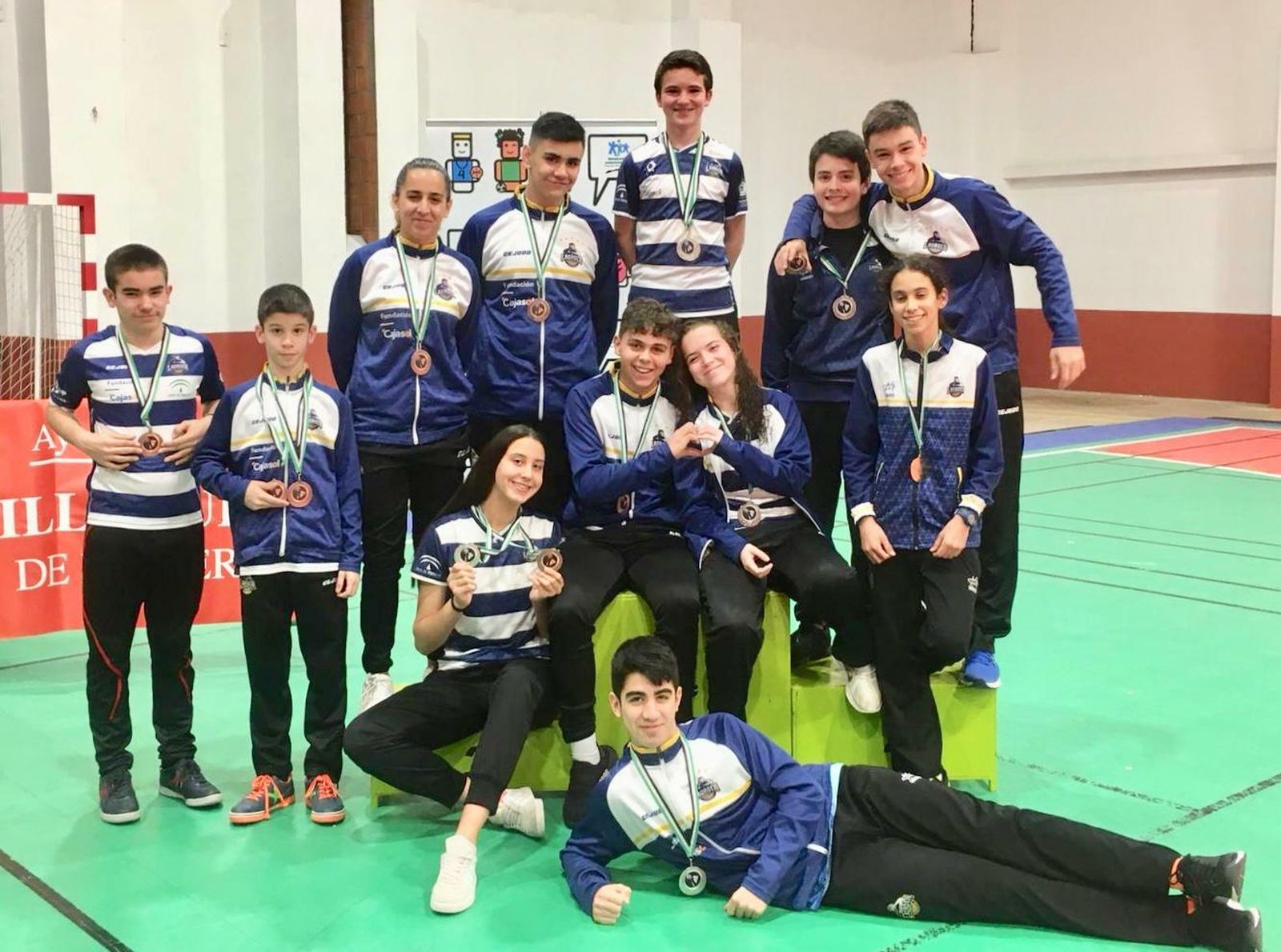 La expedición del Recre IES La Orden brilló en tierras extremeñas.