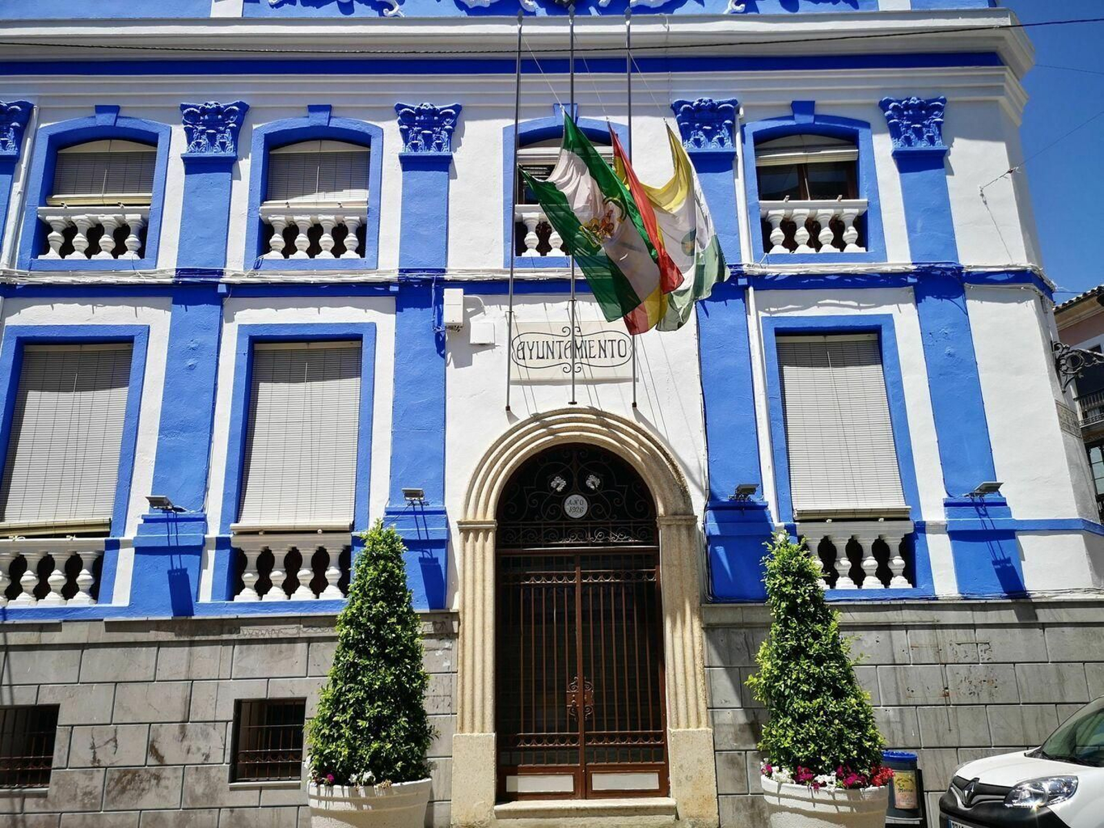 Fachada del Ayuntamiento de Rute.