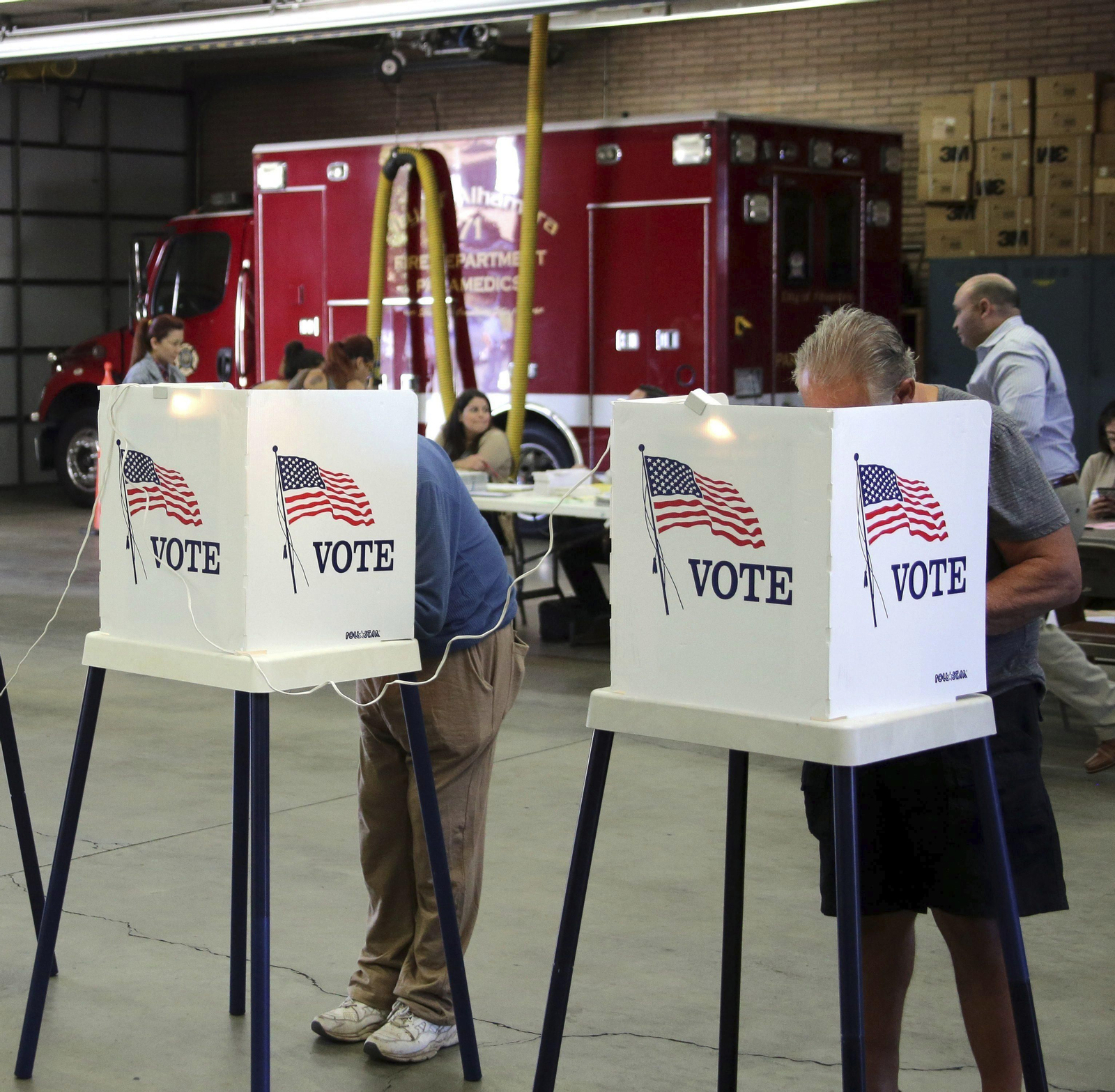 La jornada electoral en EEUU