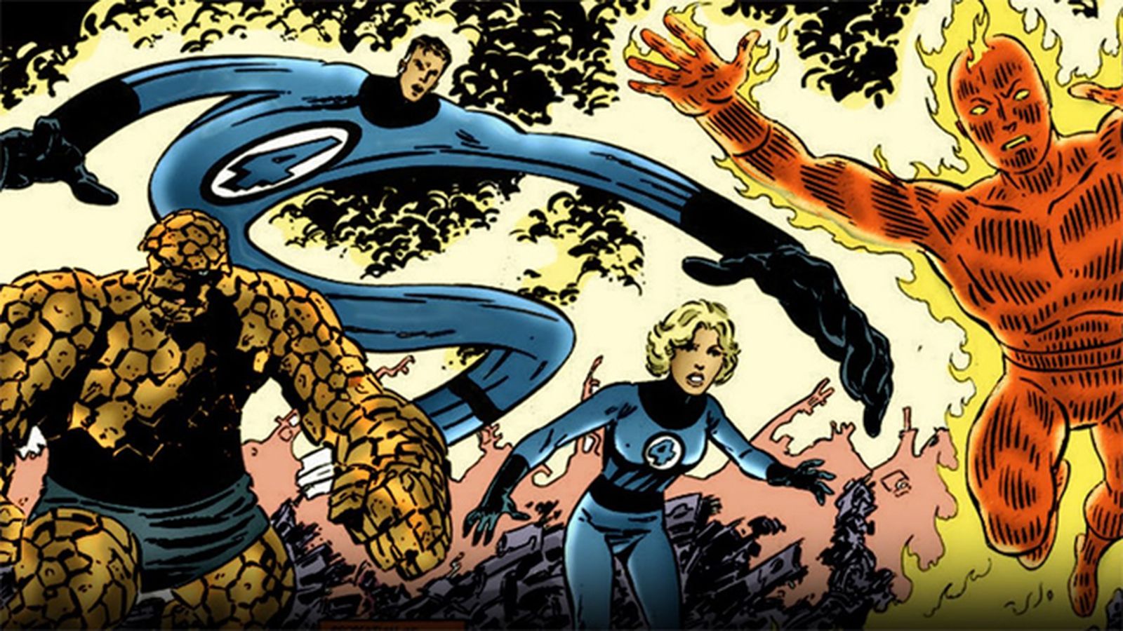 Una imagen de 'Los Cuatro Fantásticos'.