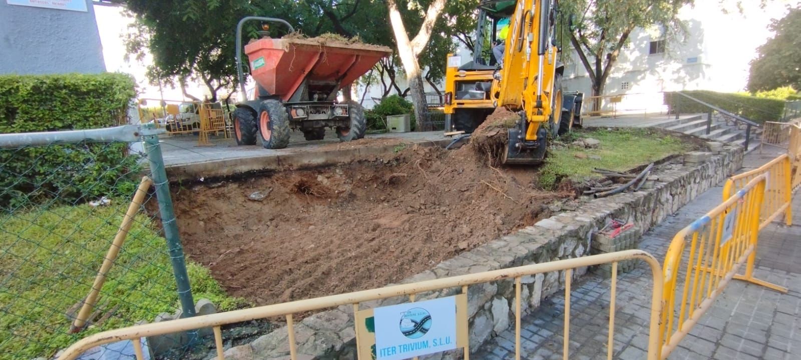 Obras recientes en Icovesa.