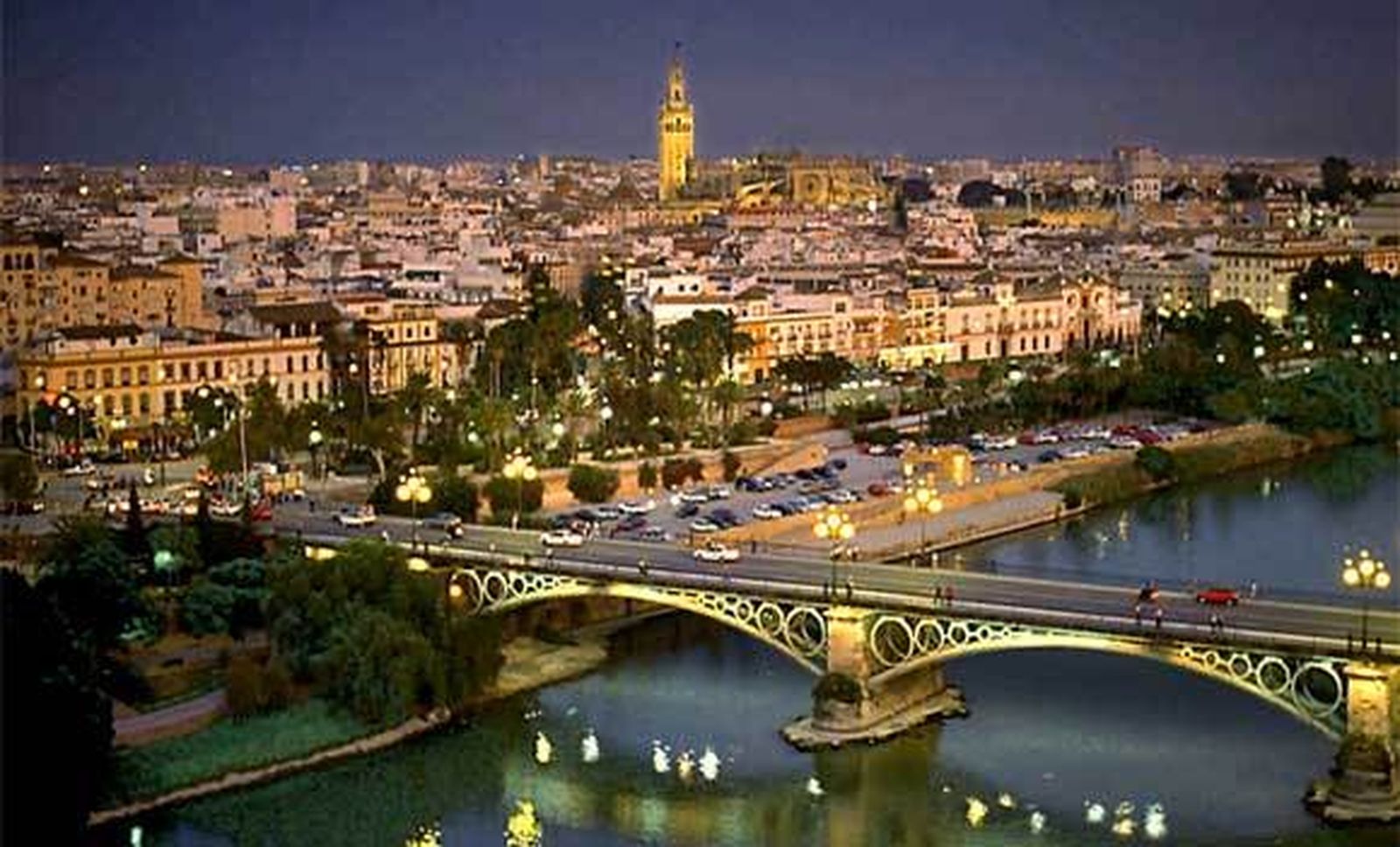 Vista panorámica de Sevilla.